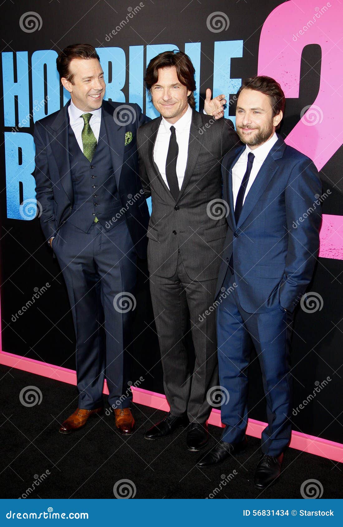 Jason bateman charlie day jason hi-res stock photography and