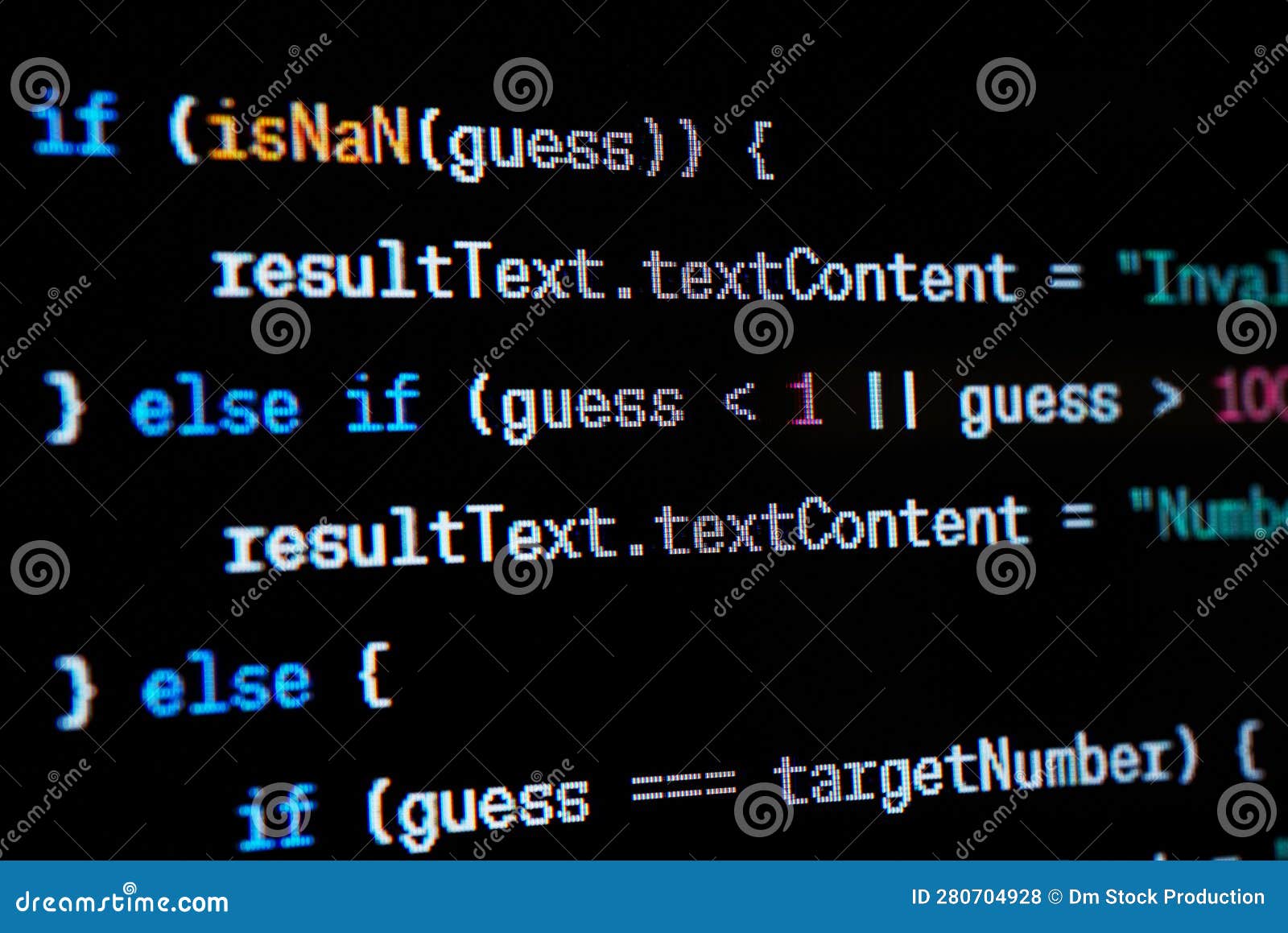 Java Script Source Code Stock Photo Image Of Closeup 280704928 Java Script Source Code Stock Photo Image Of Closeup 280704928