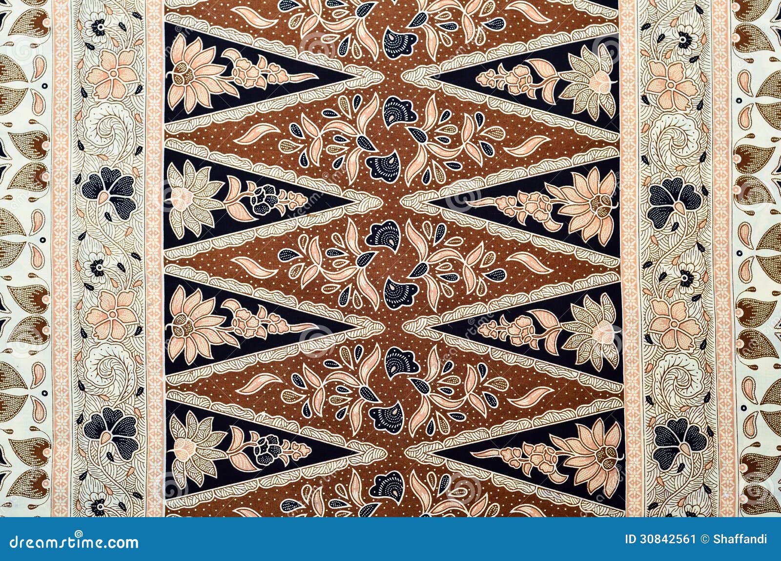 Javanese Batik Pattern Royalty-Free Stock Photography | CartoonDealer ...