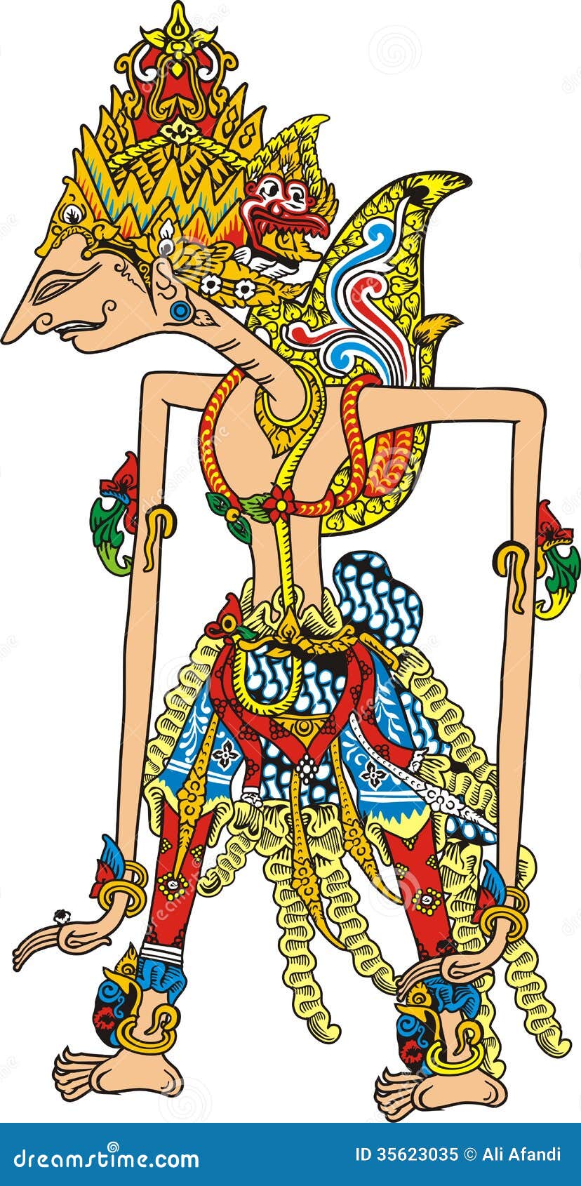 Javanese Puppet Royalty Free Stock Photo Image 35623035