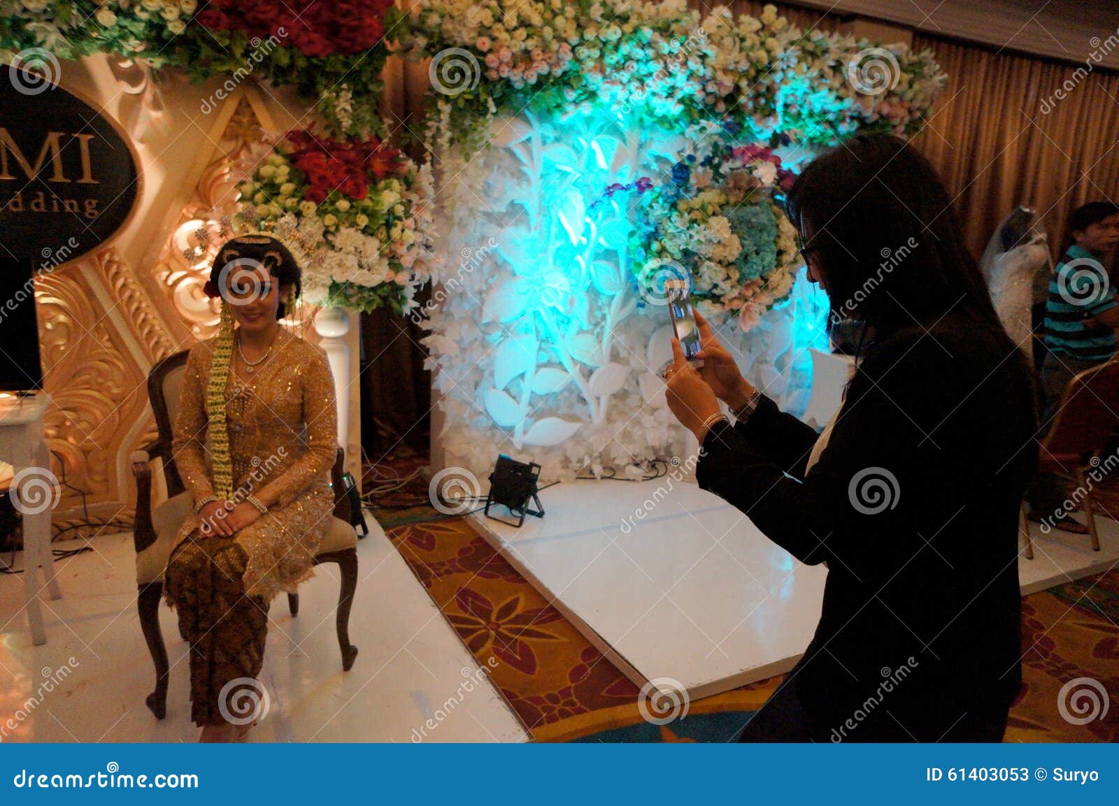 Javanese wedding dress editorial stock photo. Image of traditional