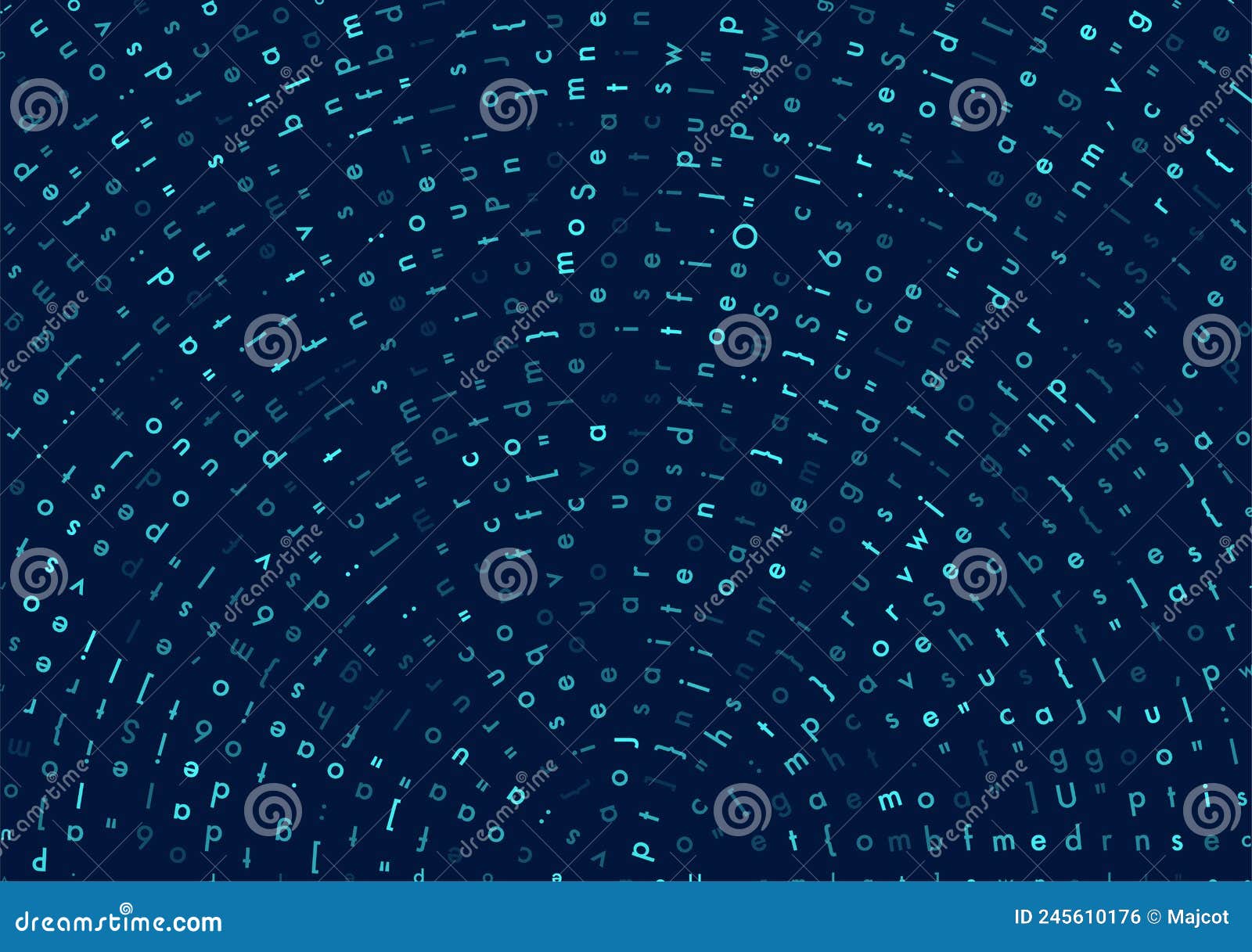 Javascript Programming Code Stock Vector - Illustration of database ...