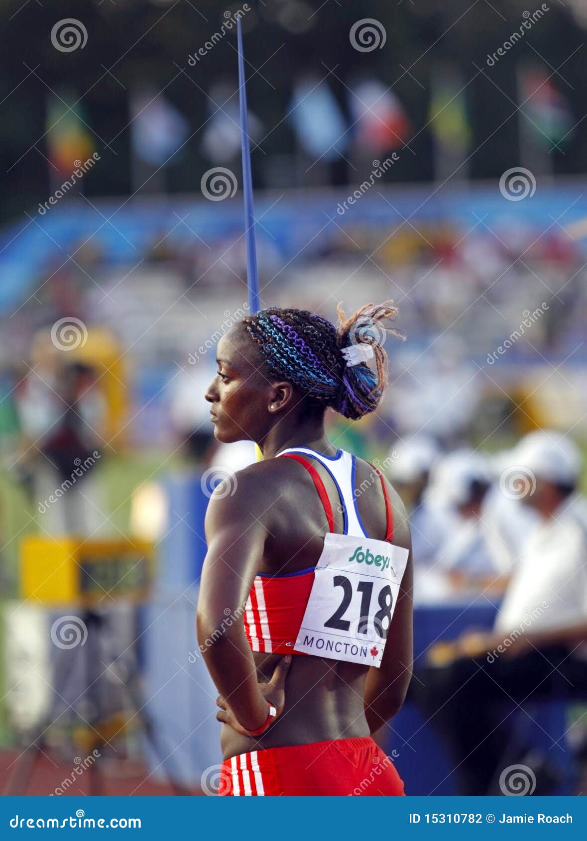 Javelin Throw Women Cuba Munoz Editorial Photography Image of