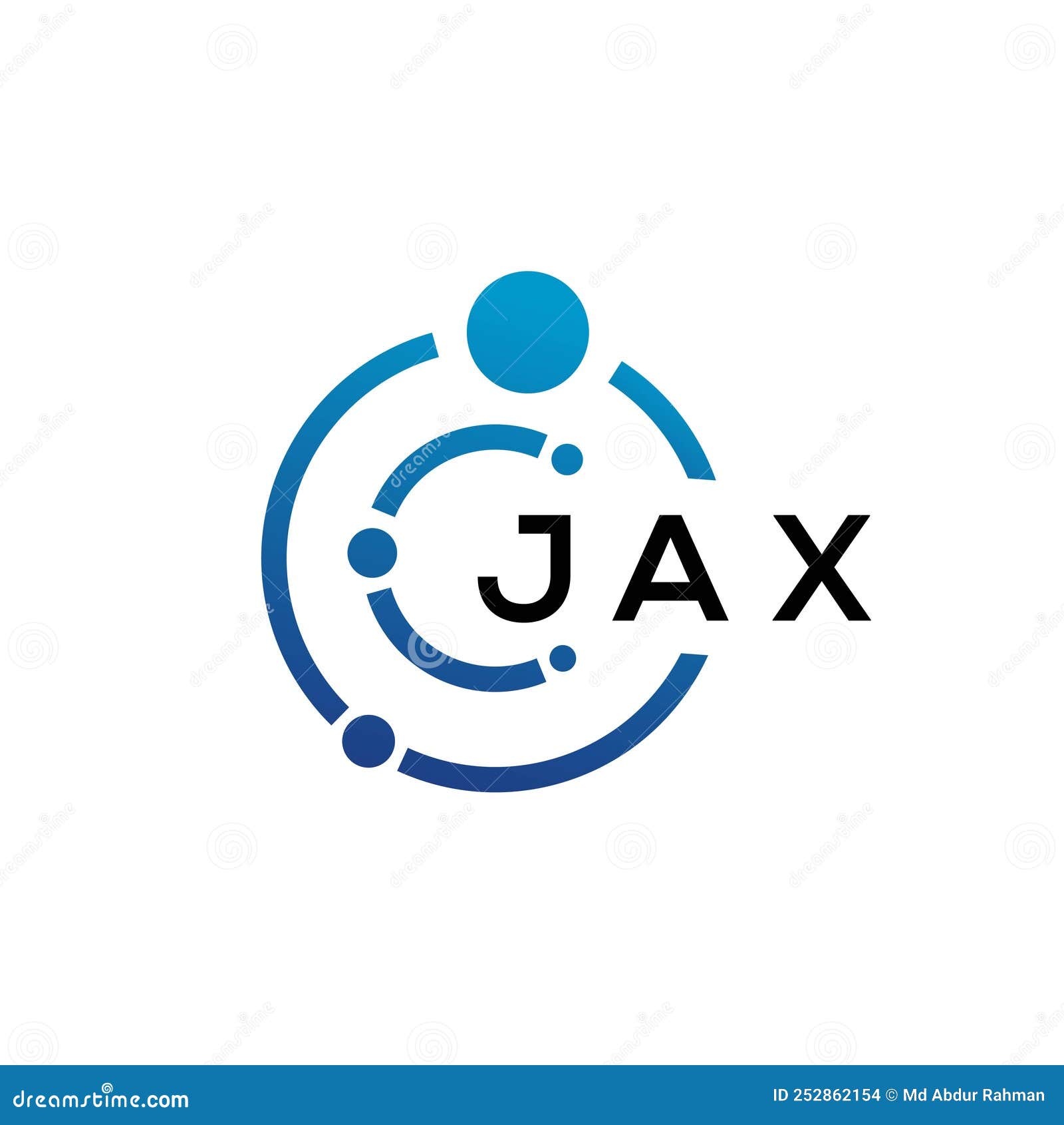 jax letter technology logo  on white background. jax creative initials letter it logo concept. jax letter 