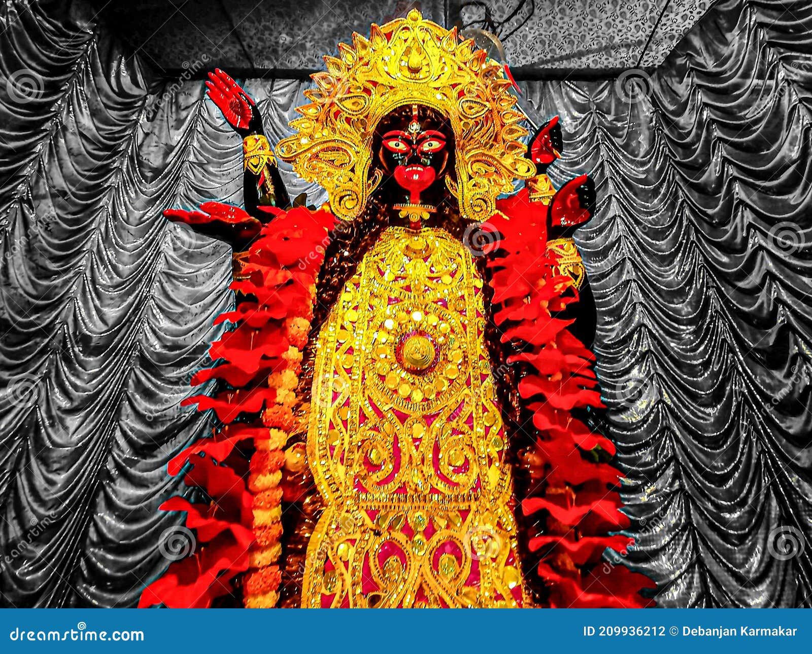 Jay maa kali hindu goddess stock photo. Image of rudra - 209936212 Jay maa kali hindu goddess stock photo. Image of rudra - 209936212