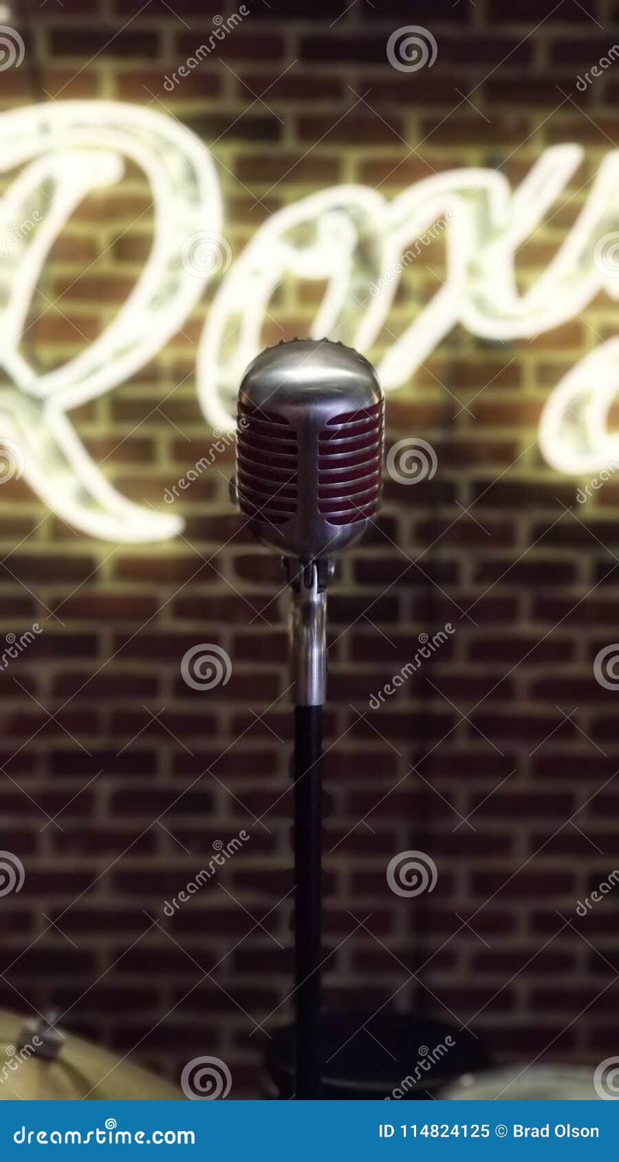 Jazz band microphone stock image. Image of microphone 114824125