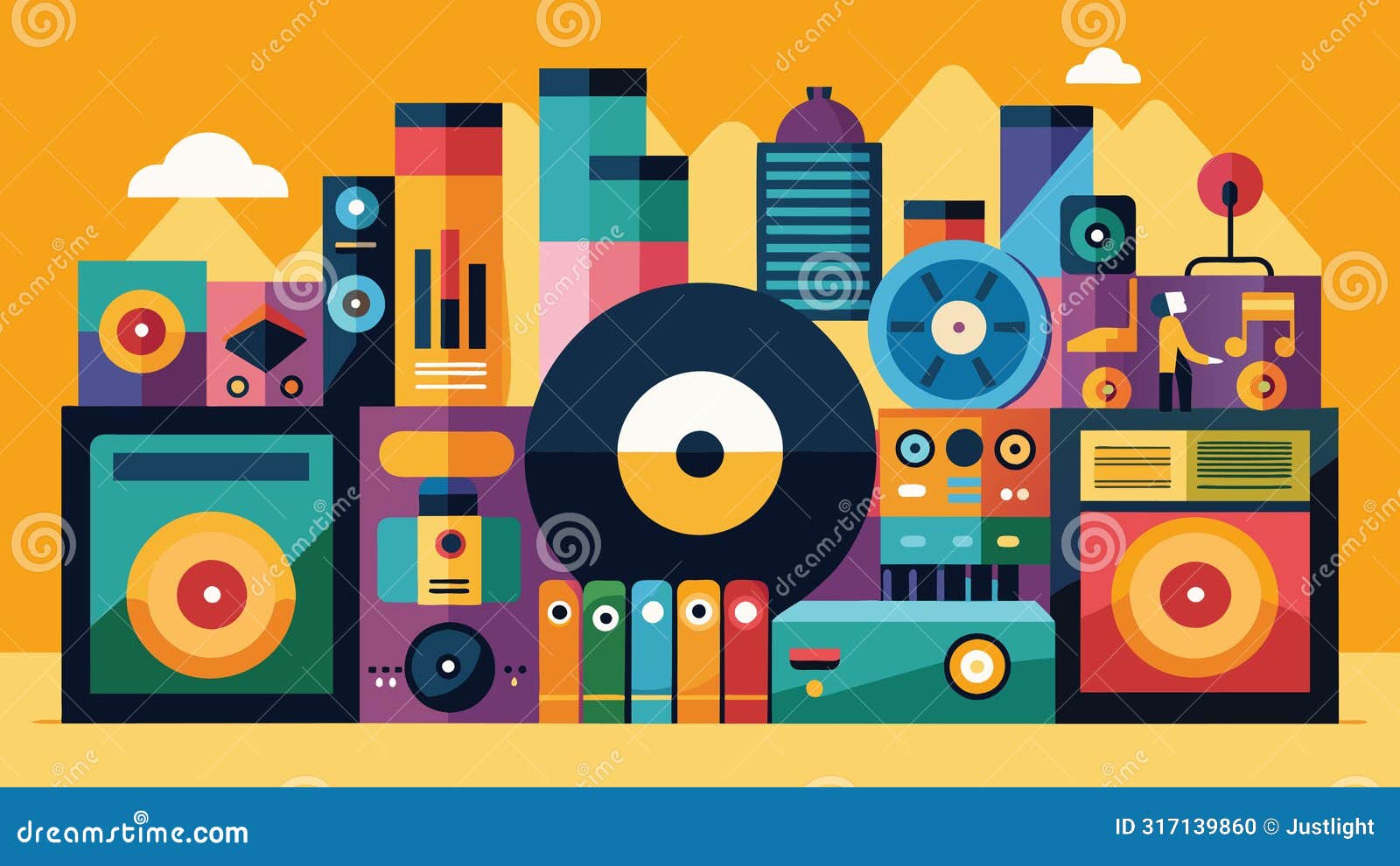 from jazz to rock to country the variety of records on display cater to every musical taste drawing in a diverse crowd