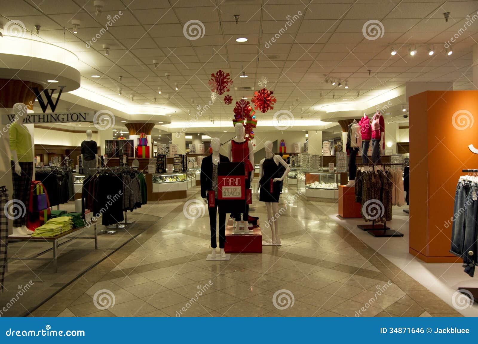 JC Penny Department Store  Editorial Photo Image 34871646