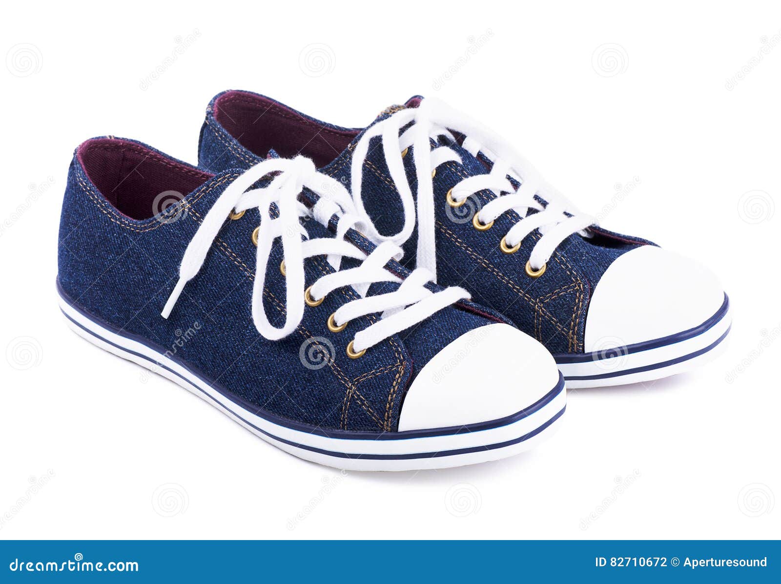 Jean blue sneakers stock photo. Image of fashioned, couple 82710672