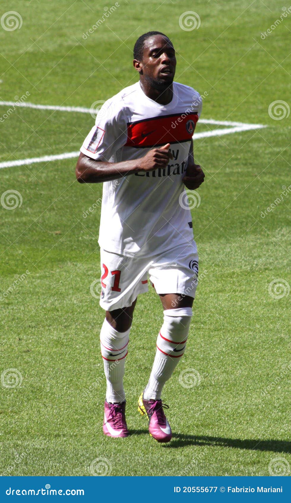 JeanEudes Maurice from PSG Editorial Photography Image of area