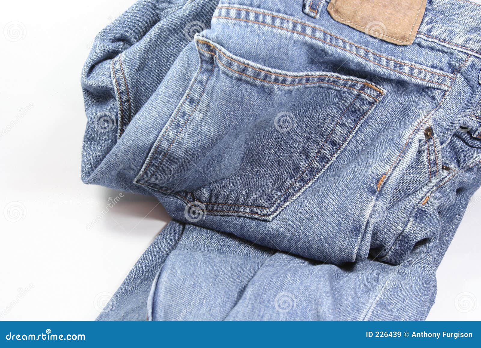 Jeans 2 stock image. Image of seam, bronze, western, texture - 226439