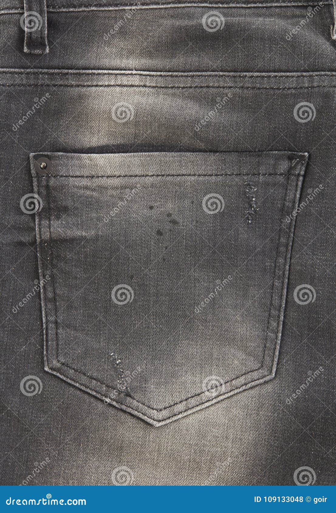 Jeans back pocket stock photo. Image of black, color - 109133048