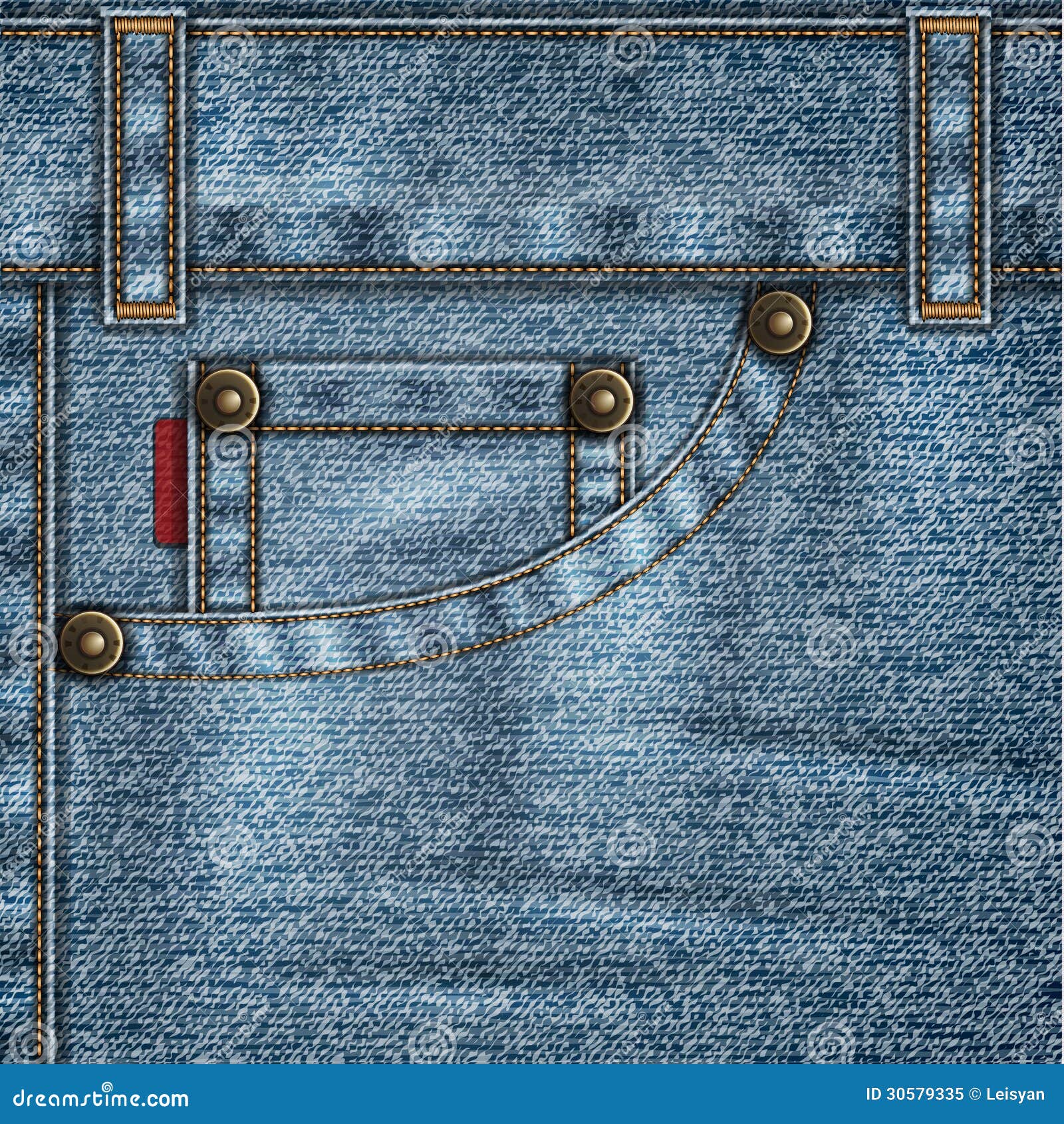 Jeans background stock vector. Illustration of denim - 30579335