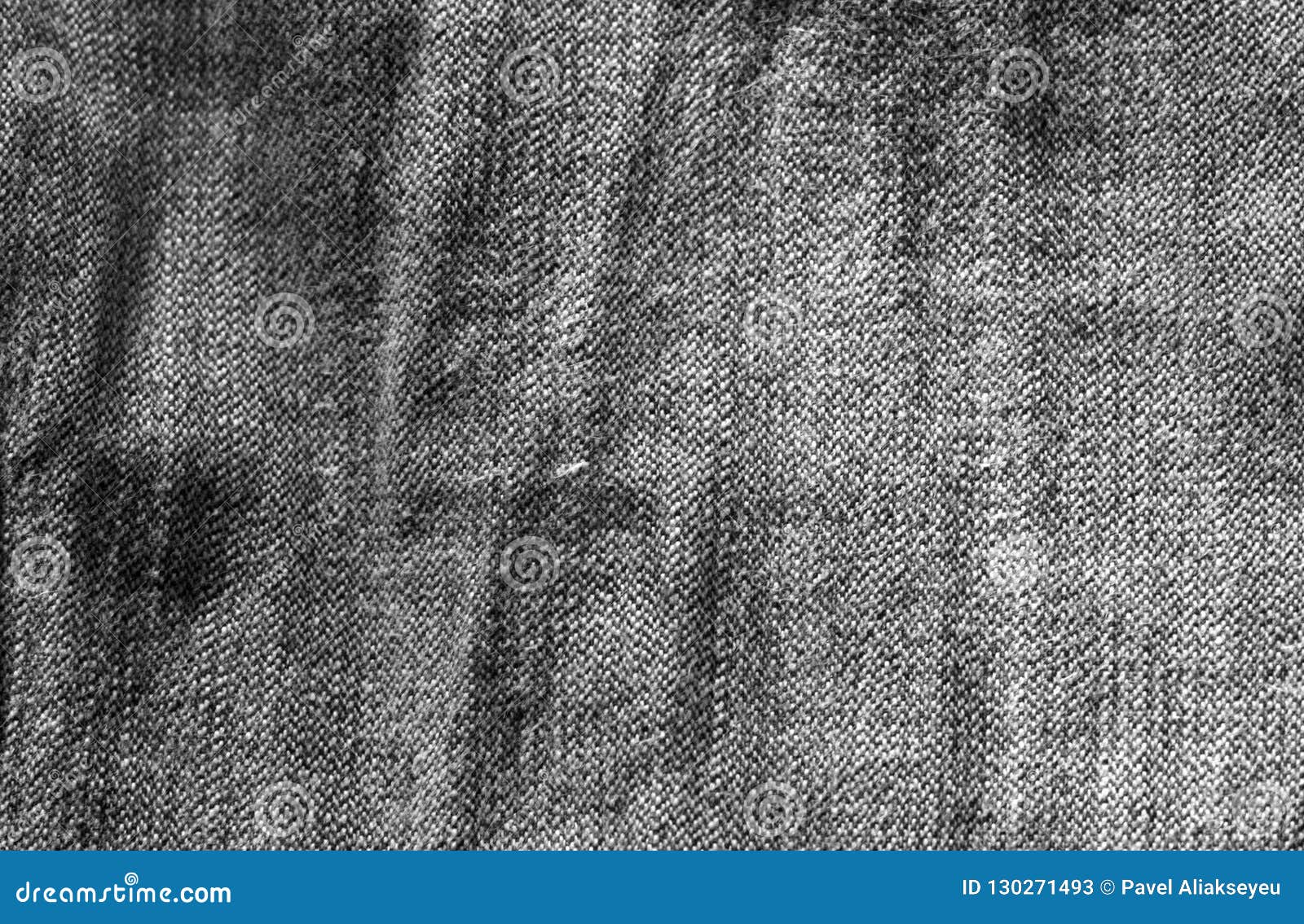 Jeans Cloth Pattern in Black and White. Stock Illustration ...