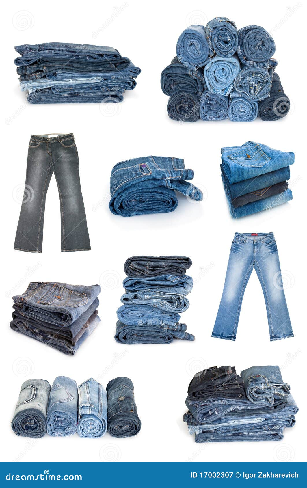 Jeans collection stock image. Image of denim, comfortable 17002307