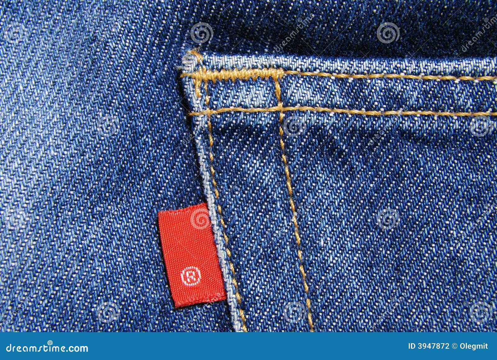 Jeans Denim Cotton Material Stock Photo - Image of mesh, canvas: 3947872