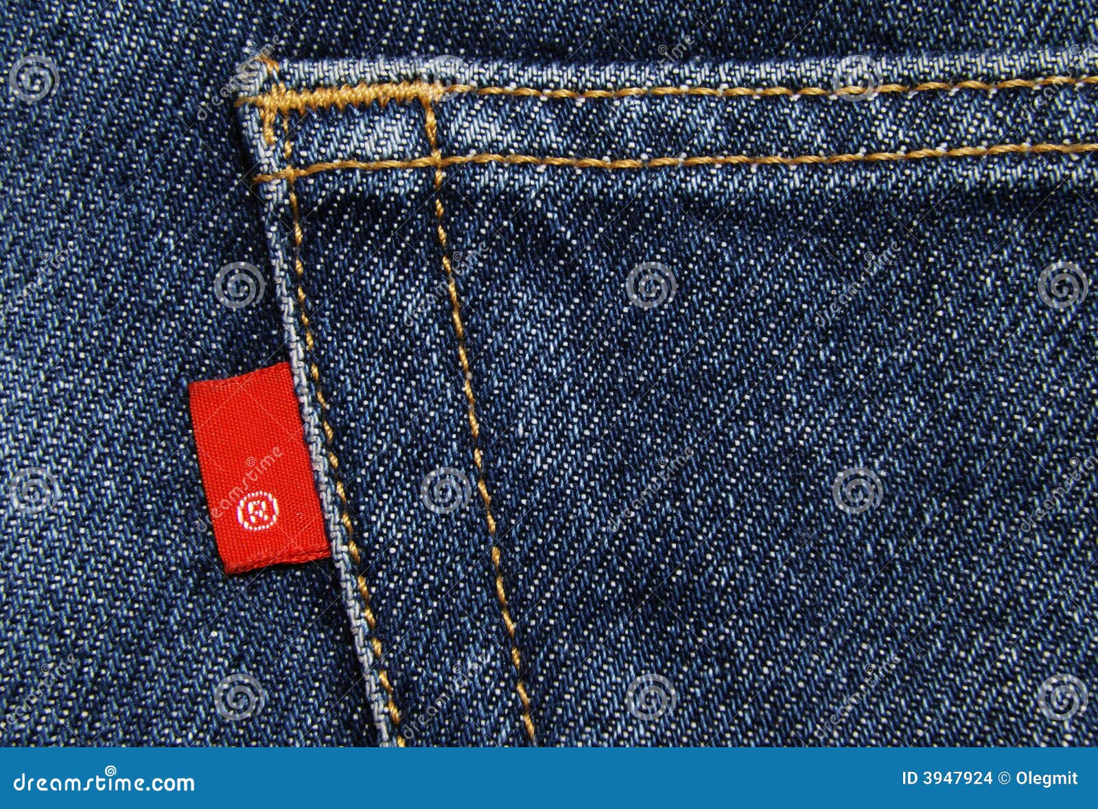 Jeans Denim Cotton Material Stock Photo - Image of blue, cotton: 3947924