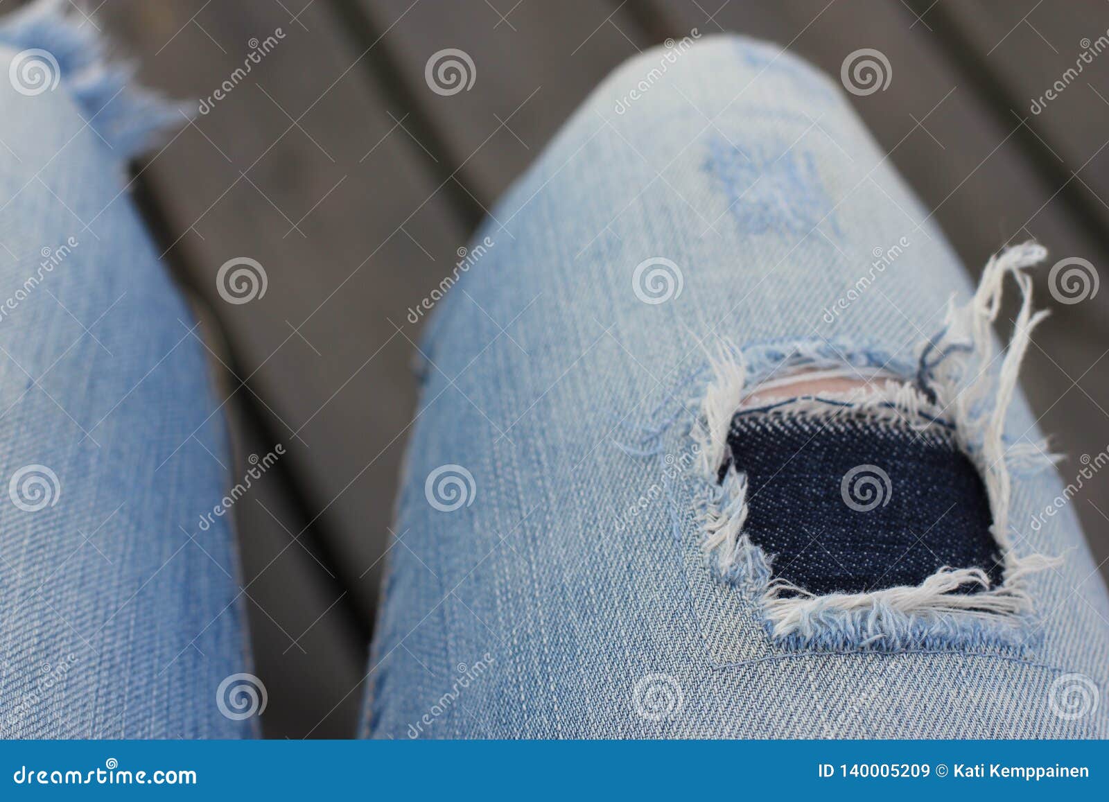 Jeans with holes stock image. Image of embroidered, garment - 140005209