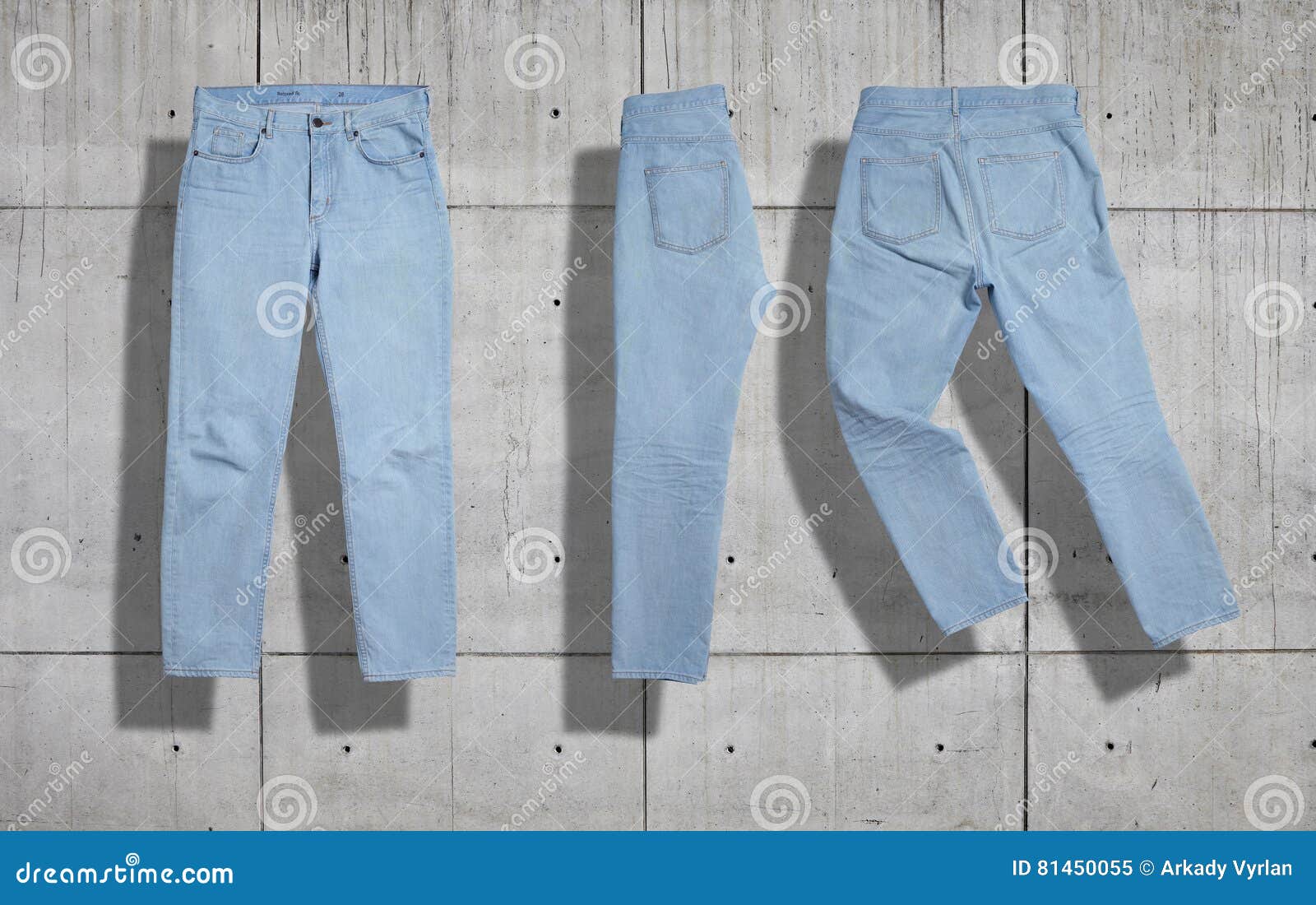 jeans mockup set