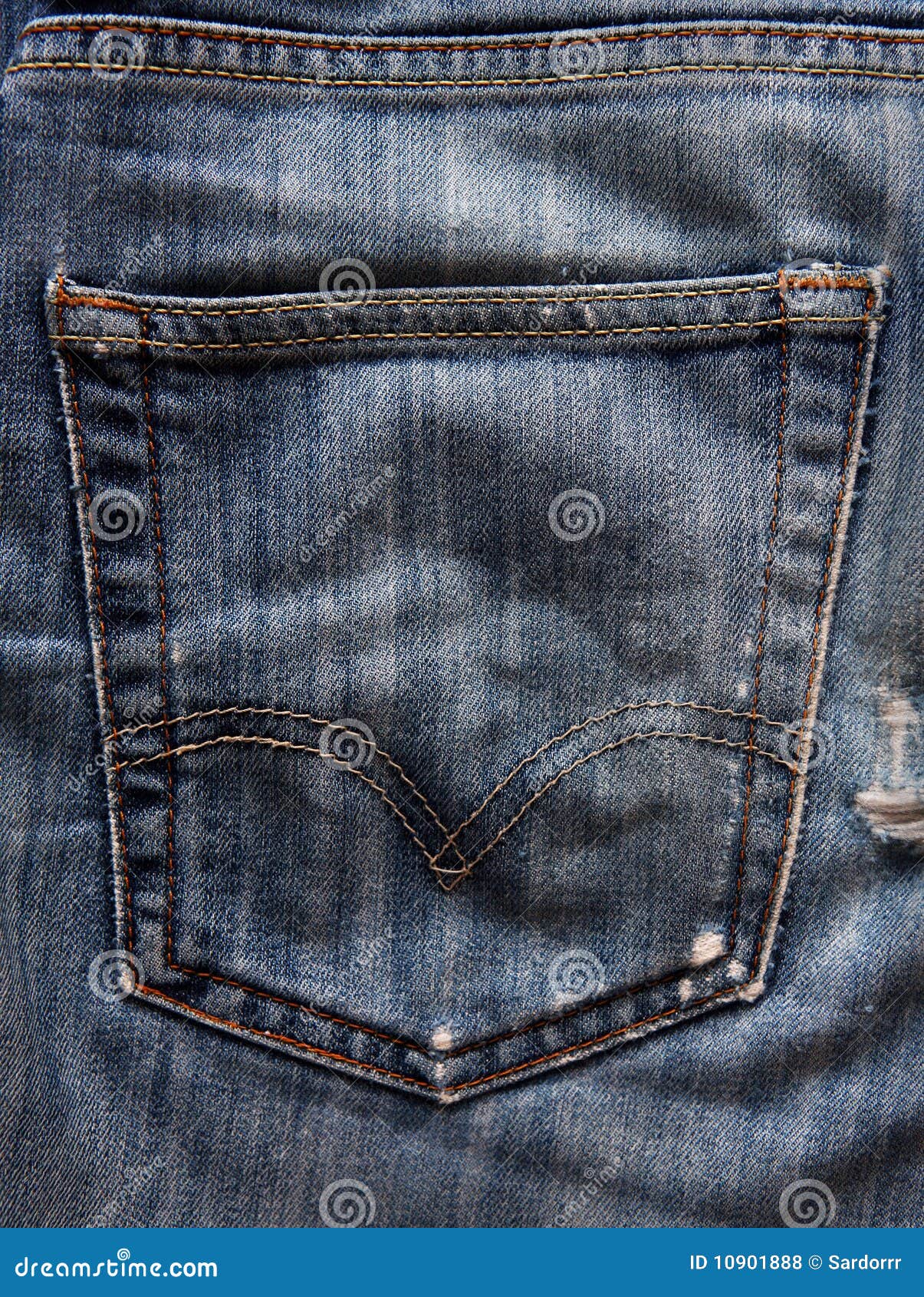 Jeans pocket stock photo. Image of textured, denim, cotton - 10901888