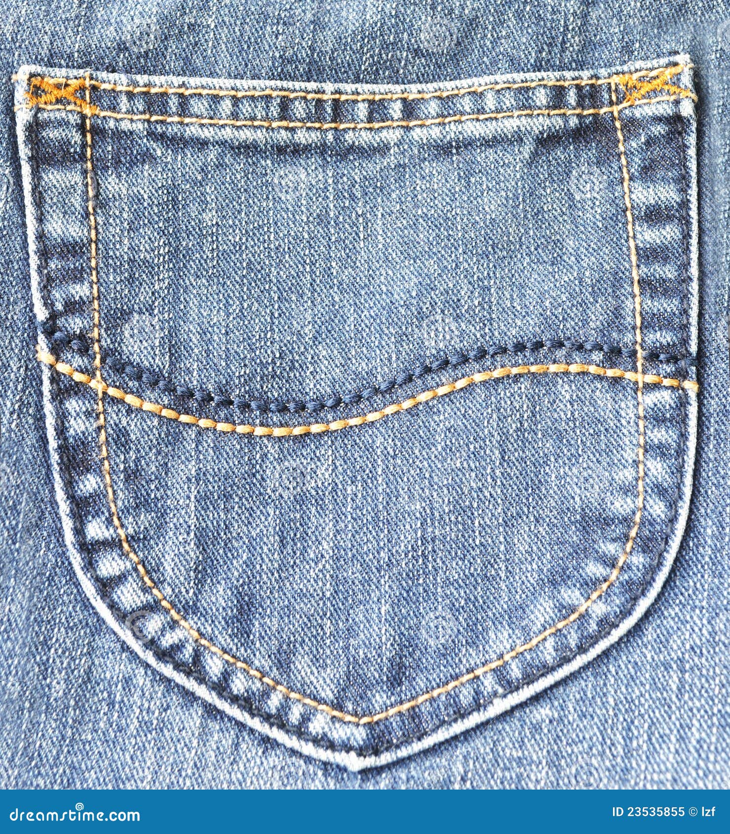 Jeans pocket stock image. Image of jeans, sewing, needlework - 23535855