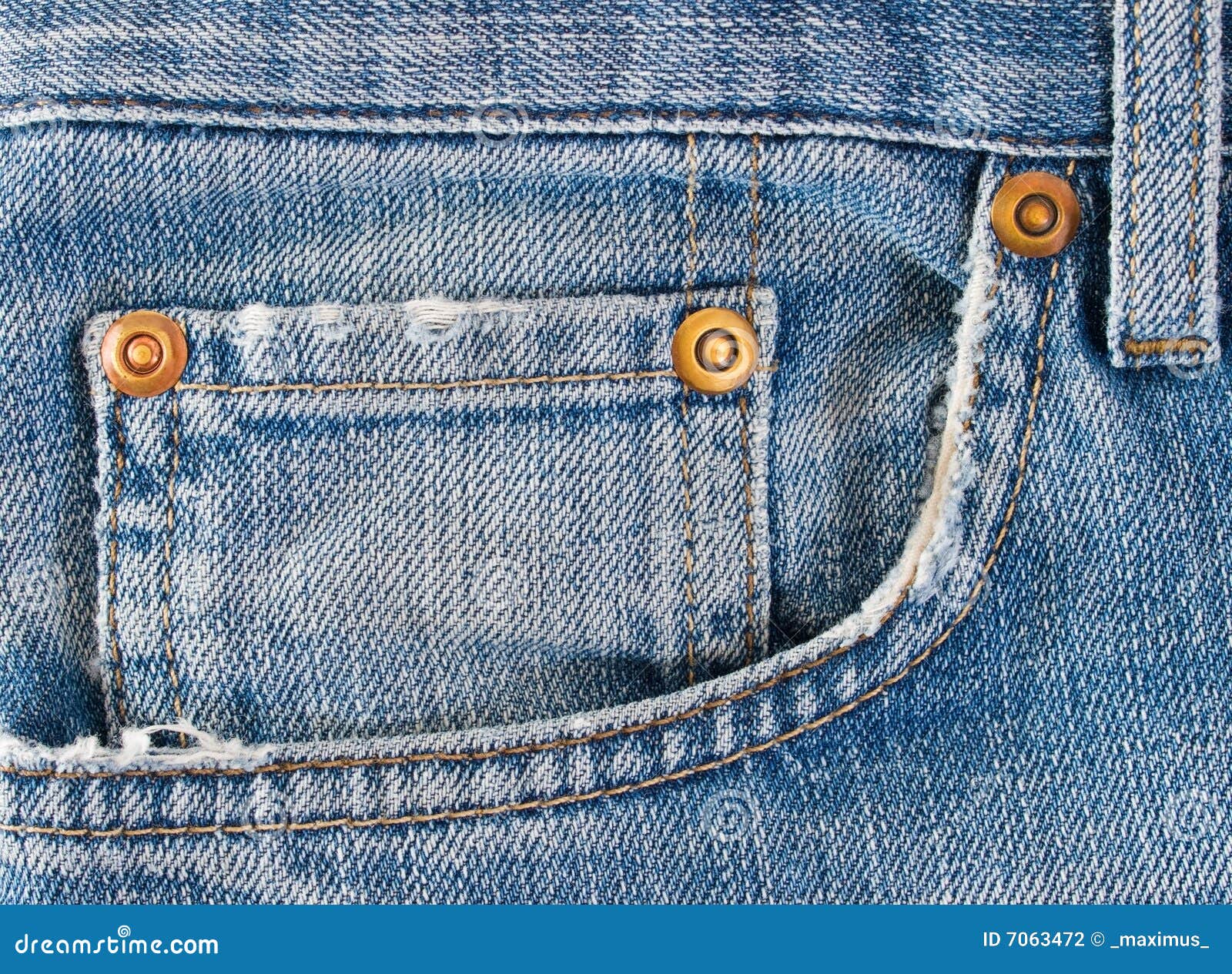 Jeans pocket stock photo. Image of effect, blue, pocket - 7063472