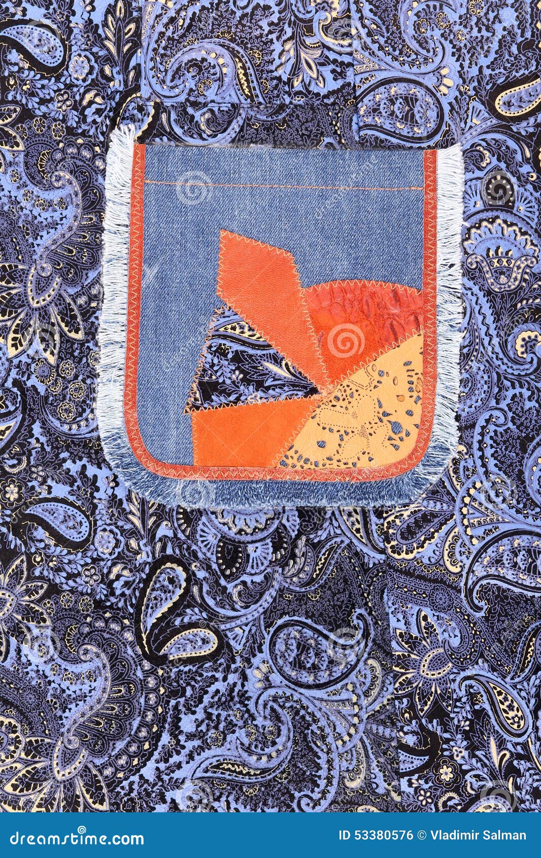 Jeans pocket stock photo. Image of clothing, color, abstract 53380576