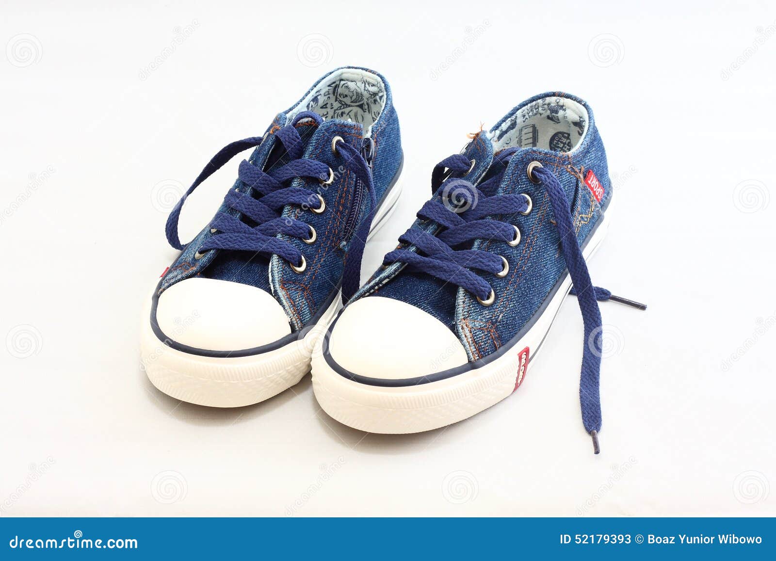 Jeans Sneakers stock image. Image of white, sneakers - 52179393