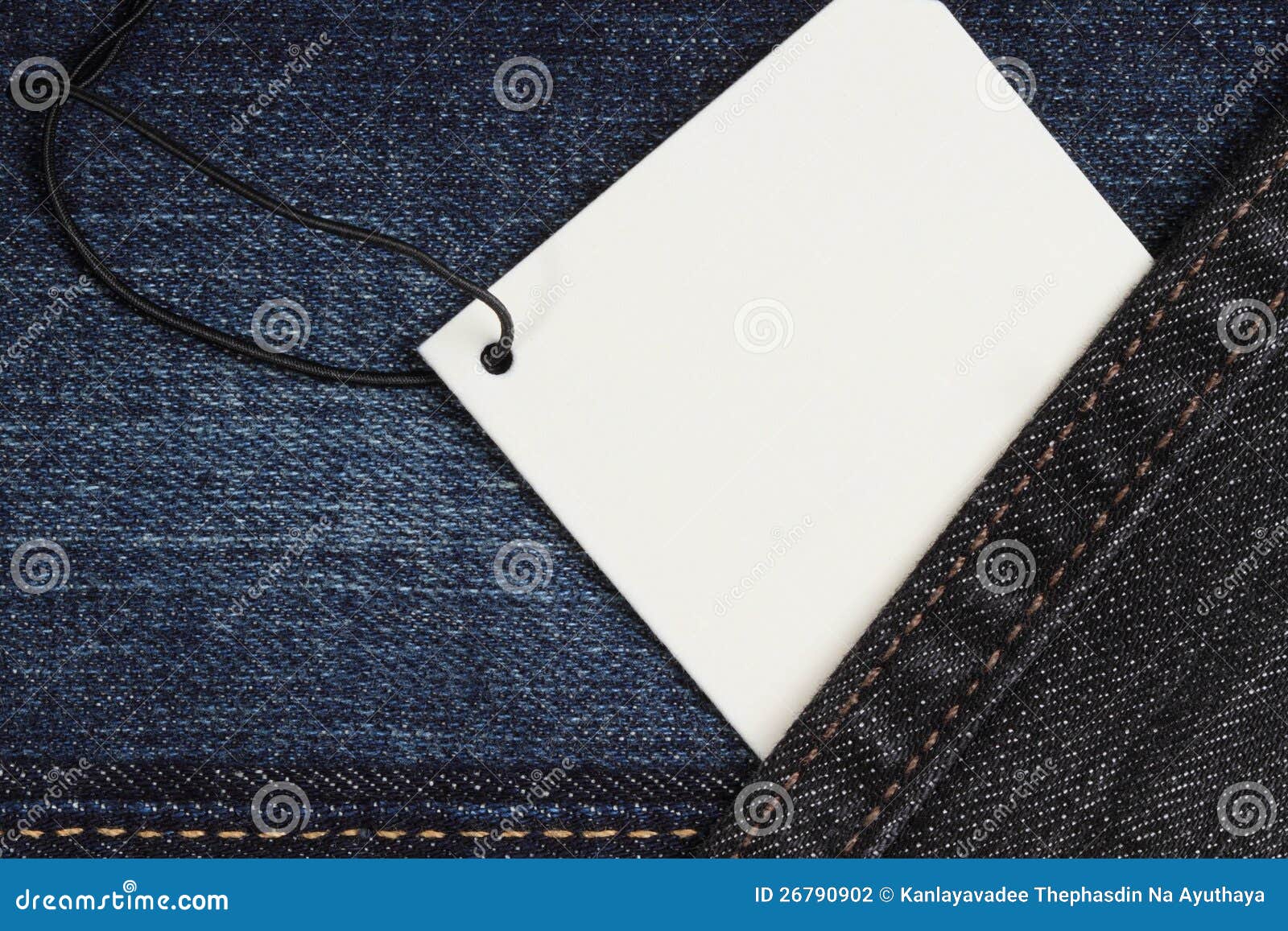 Jeans Tag stock photo. Image of closeup, accessibility 26790902