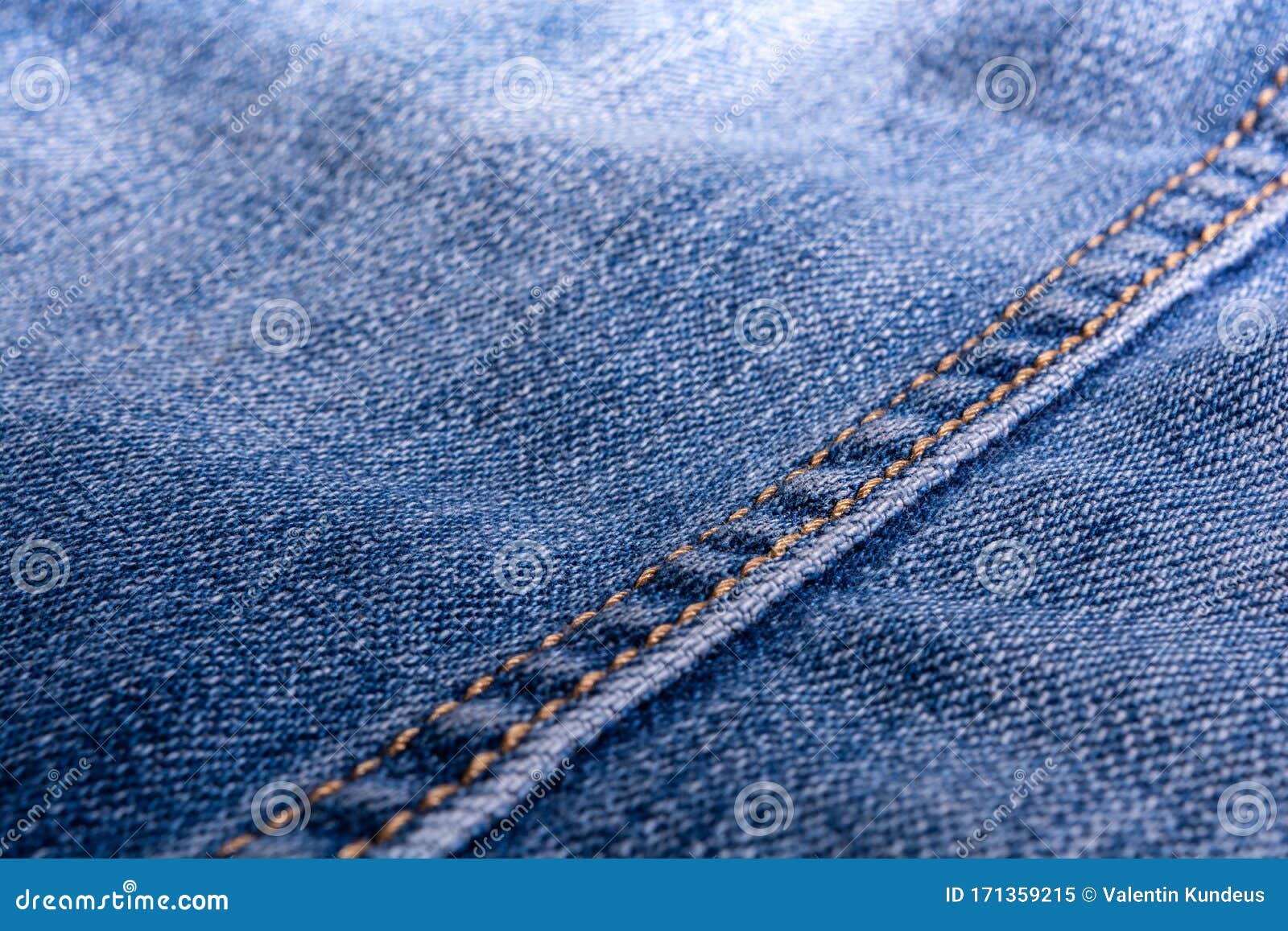 Jeans Texture. Denim. the Seam on the Fabric. Light Industry Stock ...