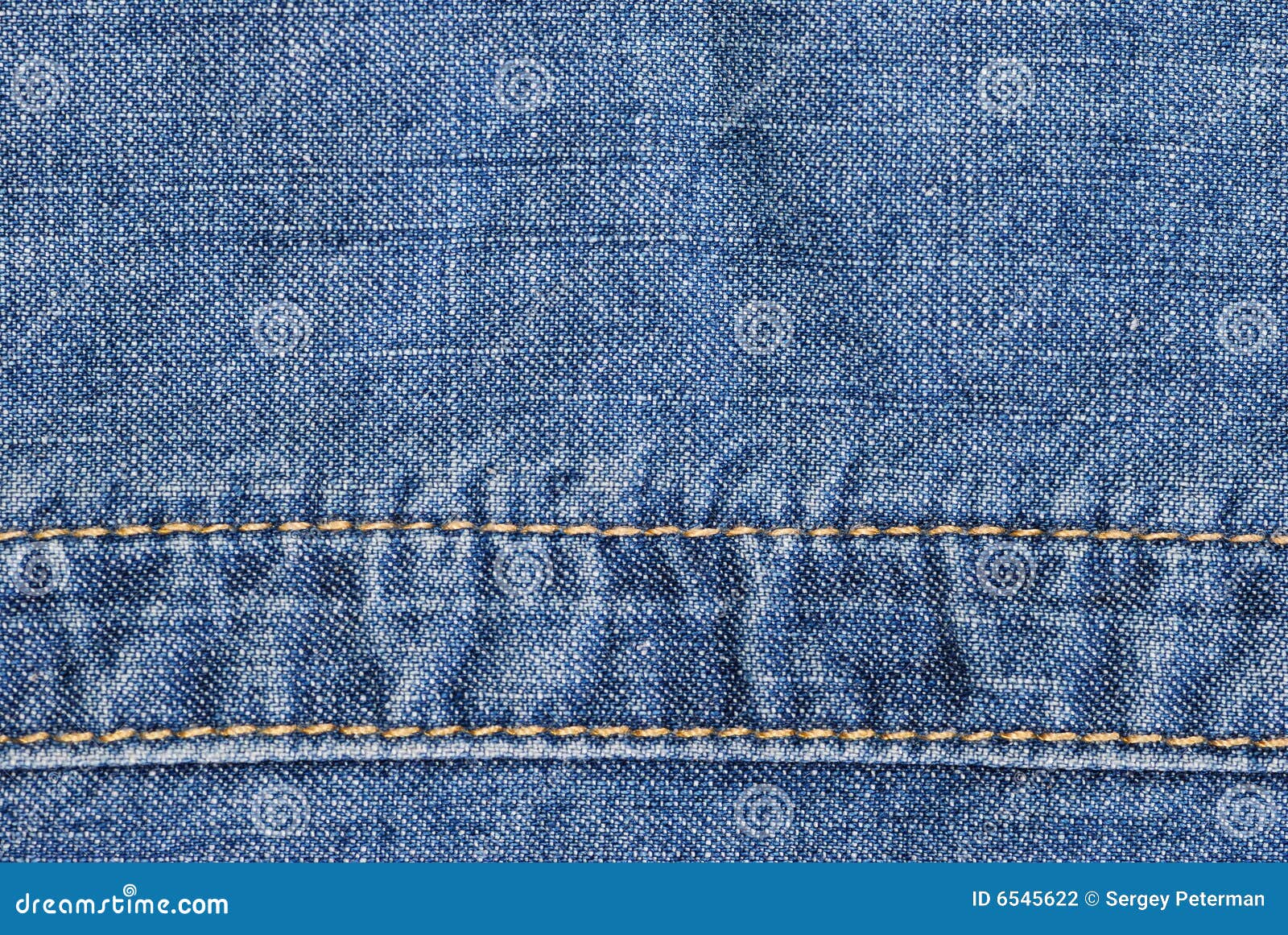 Jeans texture with seam stock photo. Image of abstract - 6545622