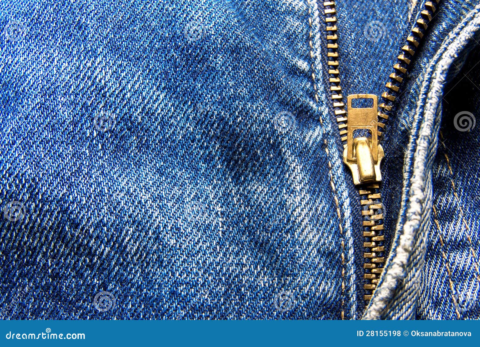 Jeans zipper stock photo. Image of navy, cotton, clothing - 28155198