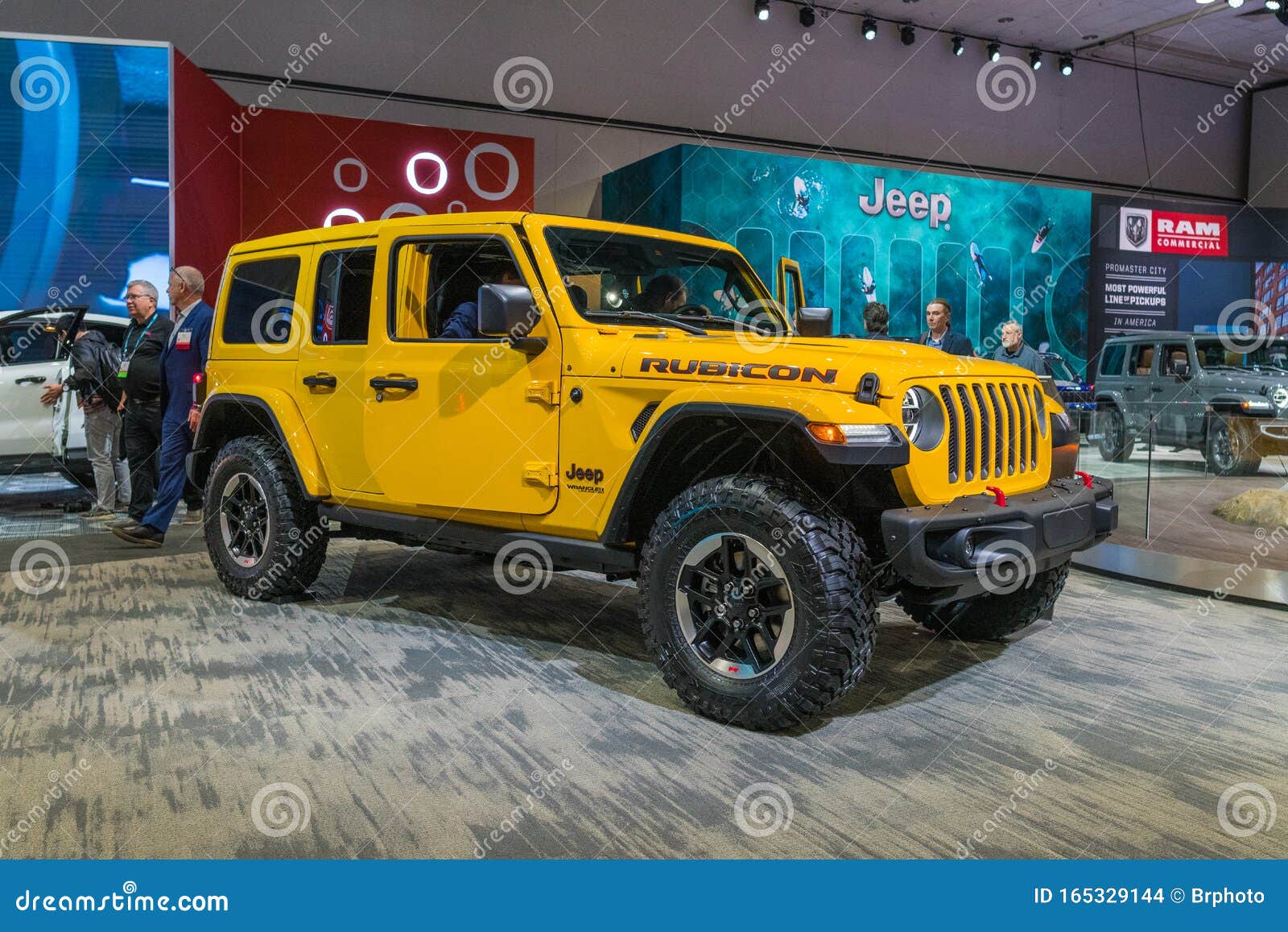 Jeep Wrangler Rubicon on Display during Los Angeles Auto Show Editorial  Stock Image - Image of classic, engine: 165329144