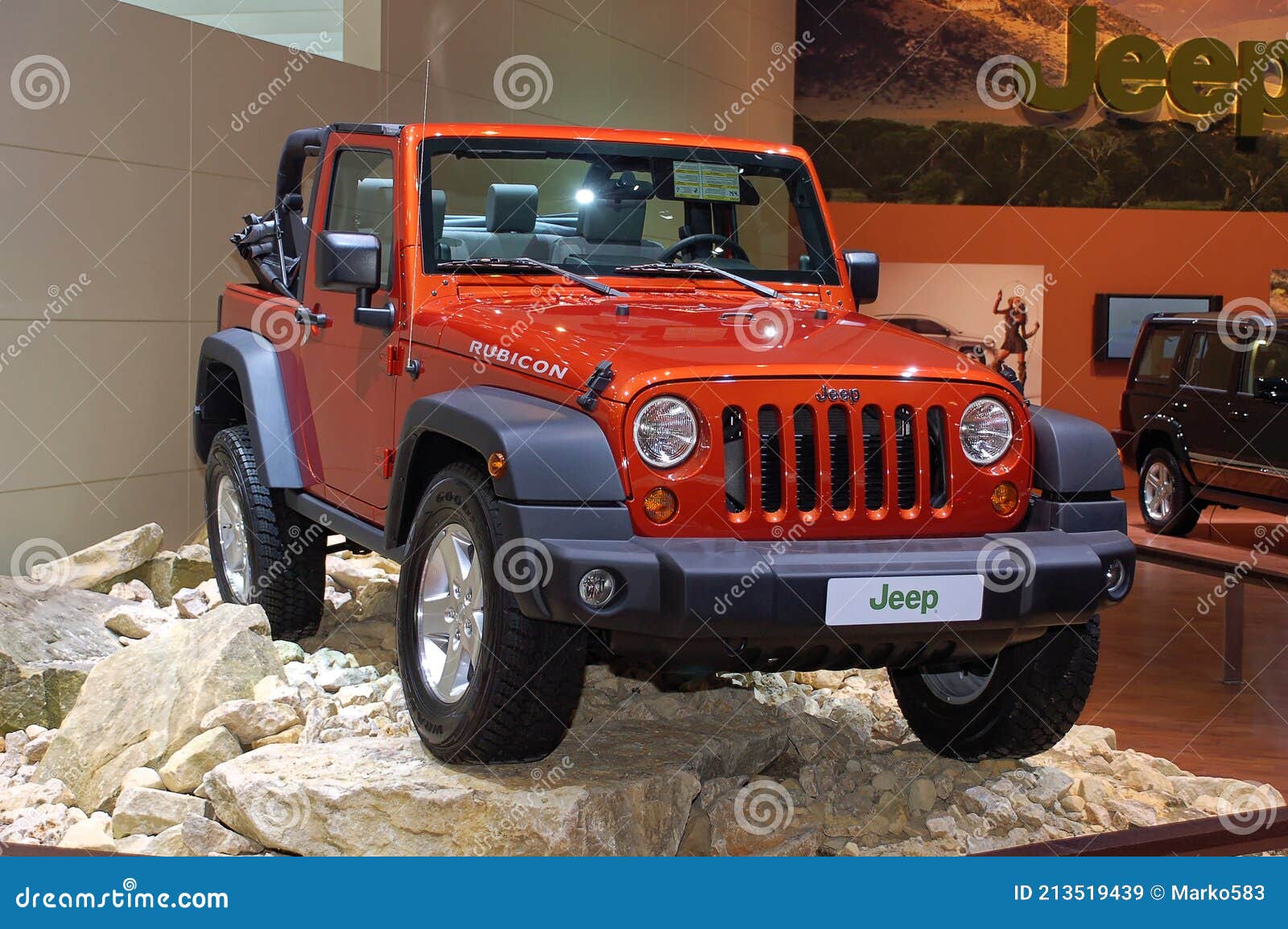 79th Geneva International Motorshow 2009 - Jeep Wrangler Rubicon Editorial  Stock Image - Image of 79th, 2006: 213519439