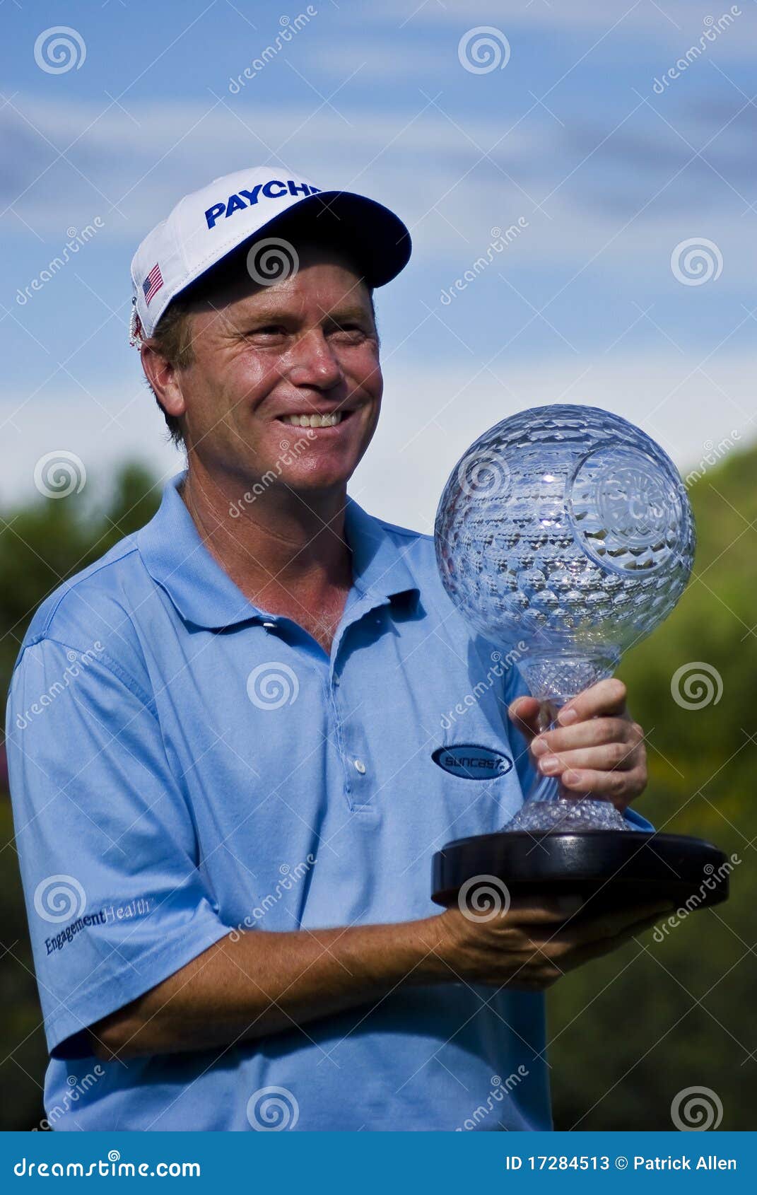 Jeff Sluman editorial stock photo. Image of trophy, nedbank - 17284513