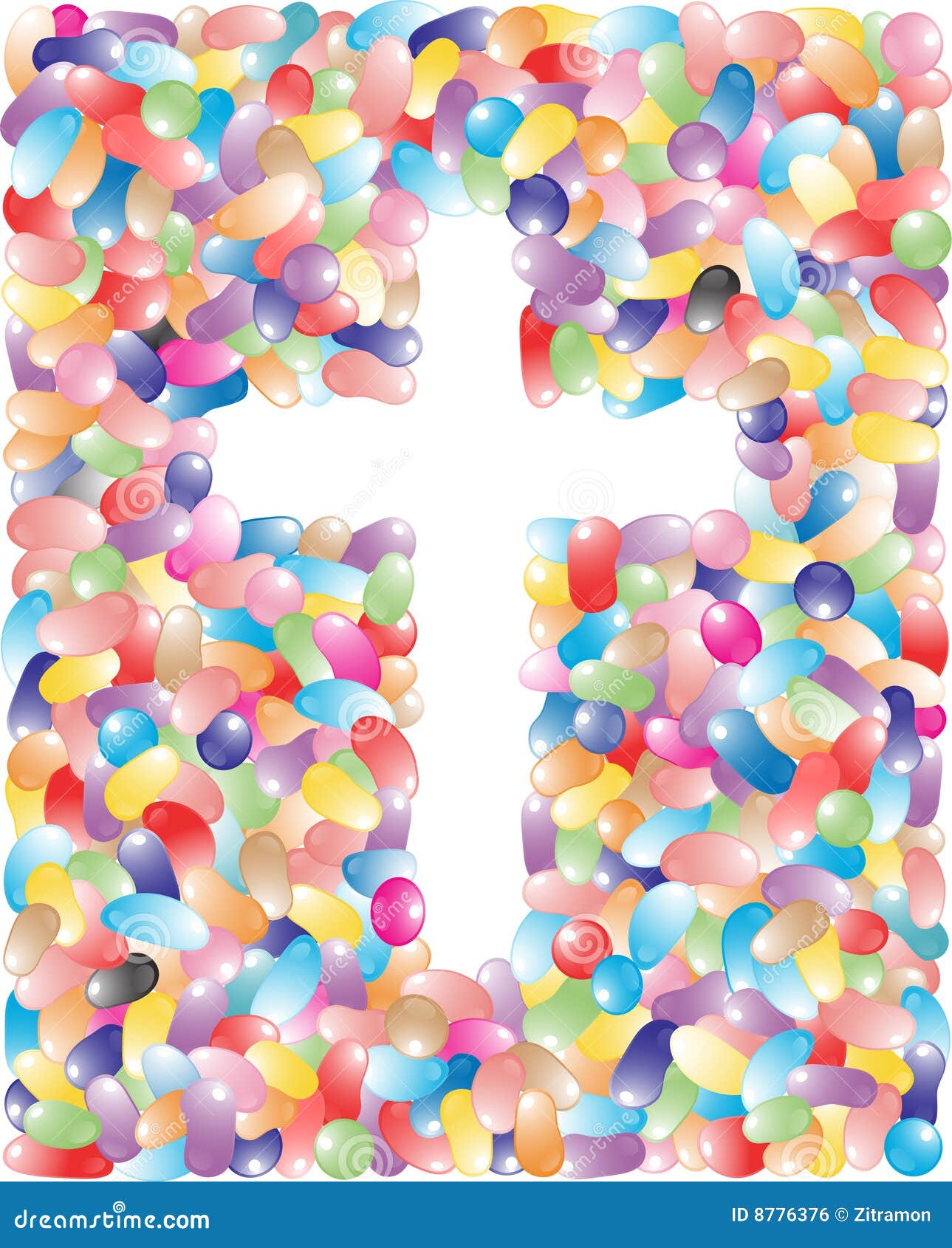 Jelly Bean вектор