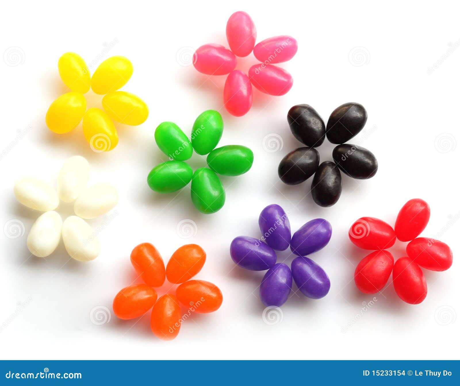 Jelly Bean Flowers stock photo. Image of colorful, space 15233154