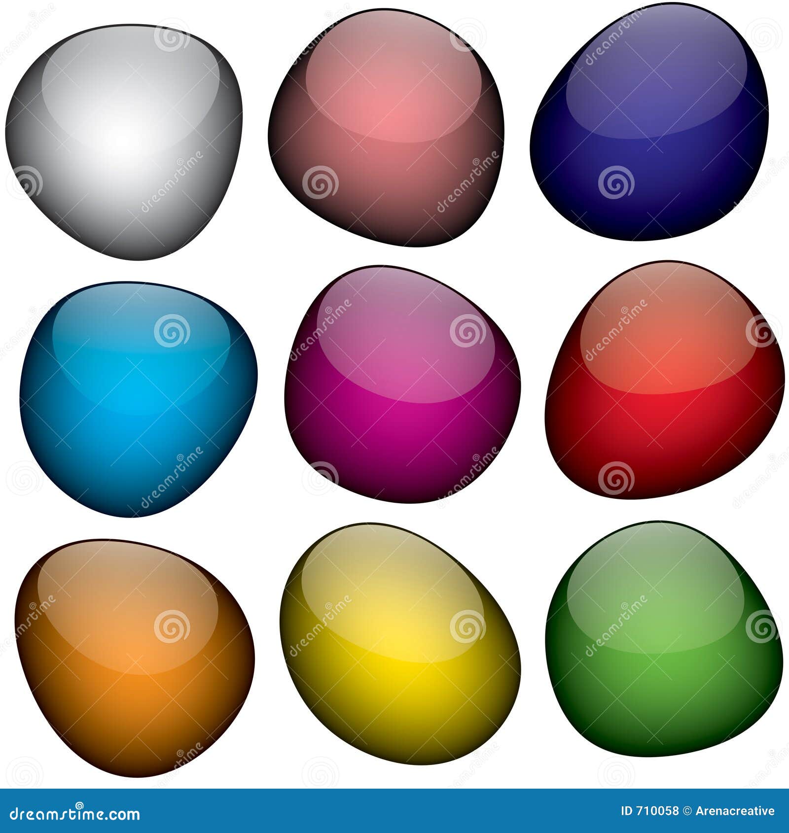 Jelly Beans stock illustration. Illustration of colorful - 710058