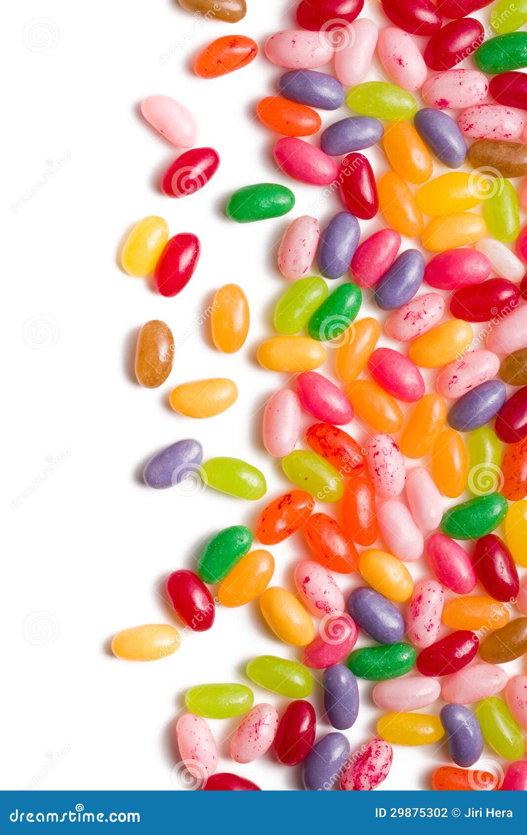 The jelly beans border stock photo. Image of treat, colour 29875302