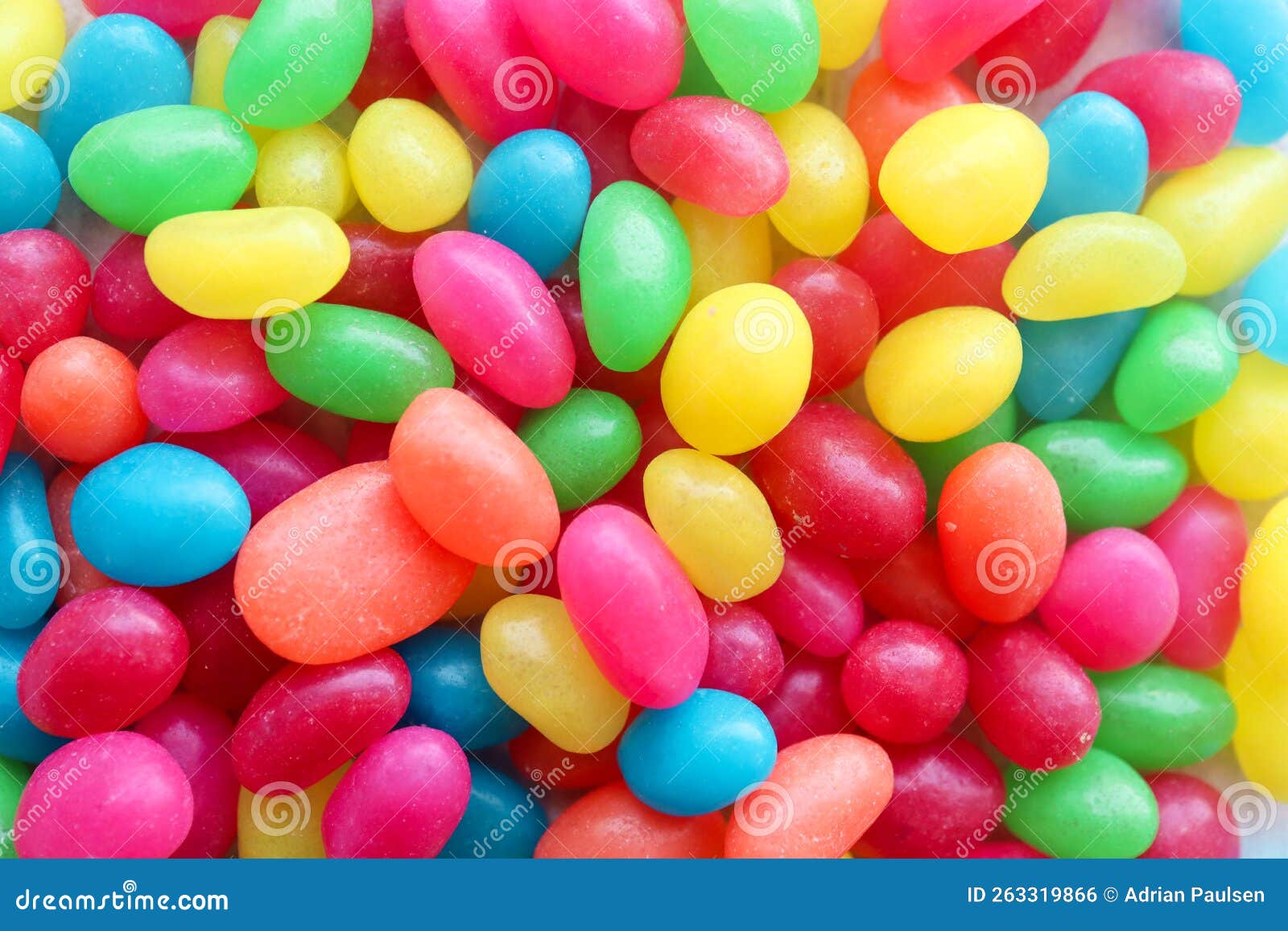 Jelly beans stock photo. Image of colours, bright, jelly 263319866