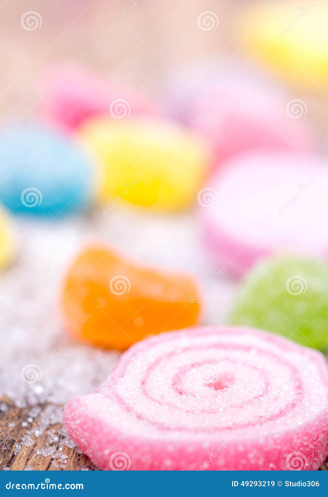 Jelly candies stock image. Image of confectionery, snack - 49293219