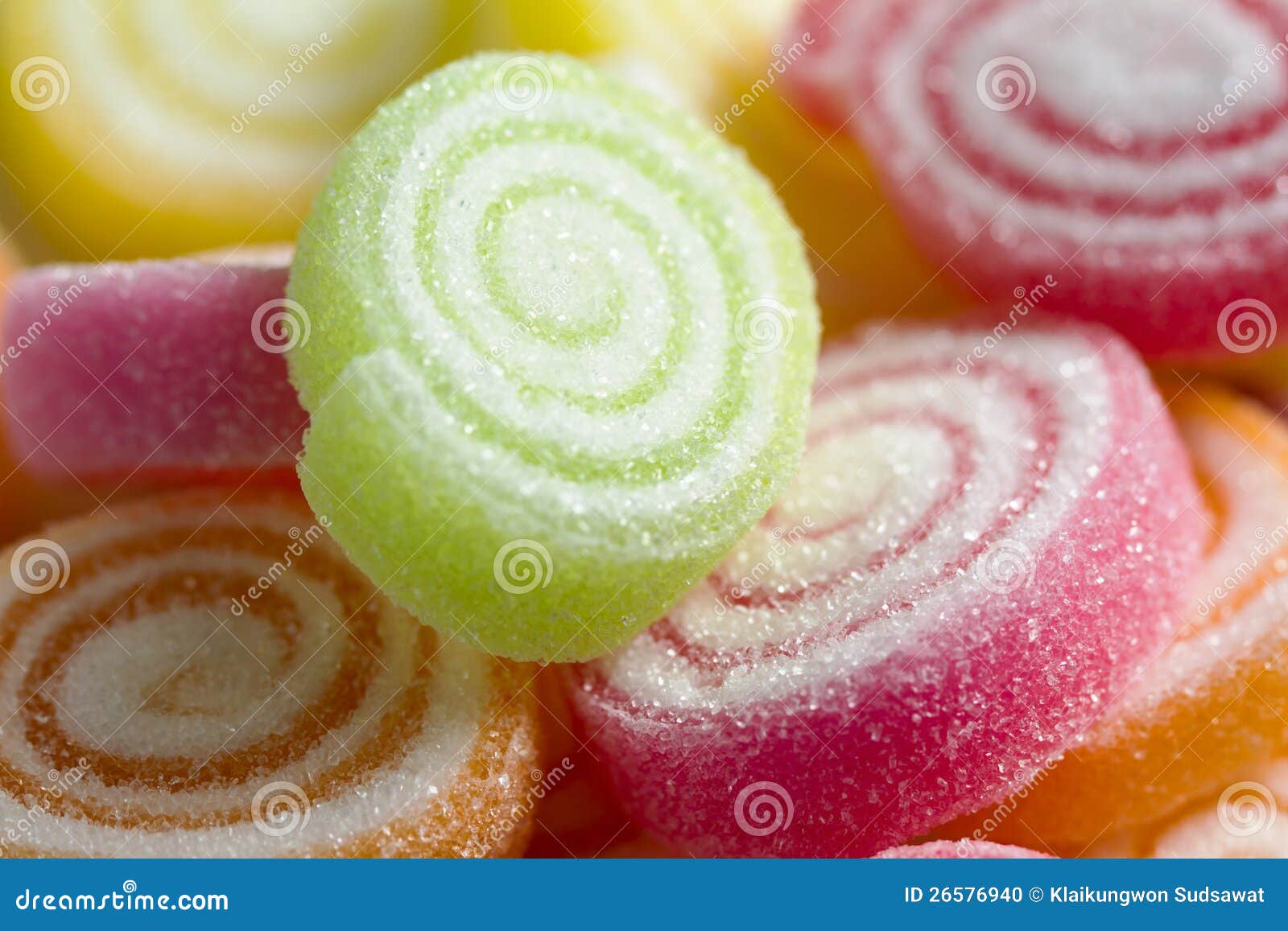 Jelly Candy with Sugar Closeup Shot Stock Photo Image of colorful