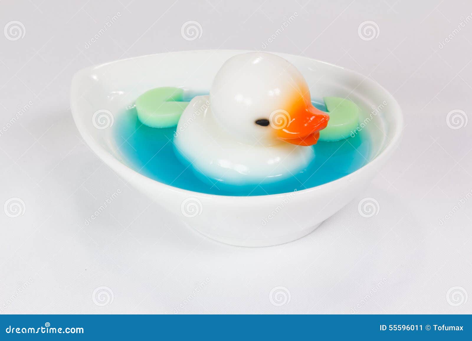 Jelly duck stock image. Image of food, background, handmade 55596011