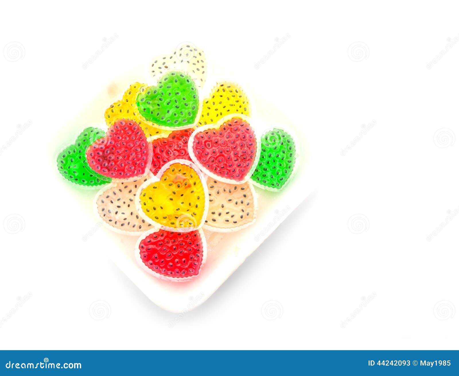 Jelly Red Green Yello White Dessert Stock Photos - Free & Royalty-Free ...