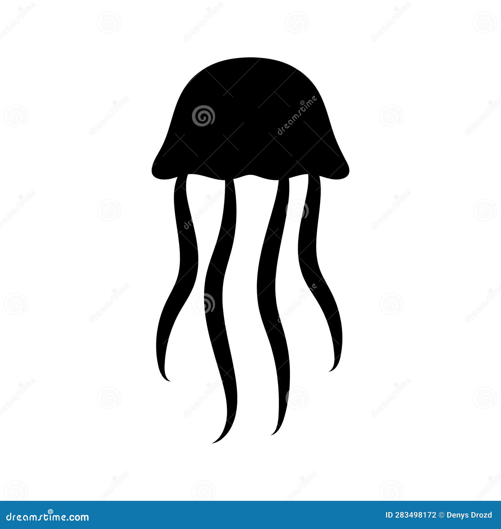 jellyfish icon . sea life  sign. ocean  or logo.