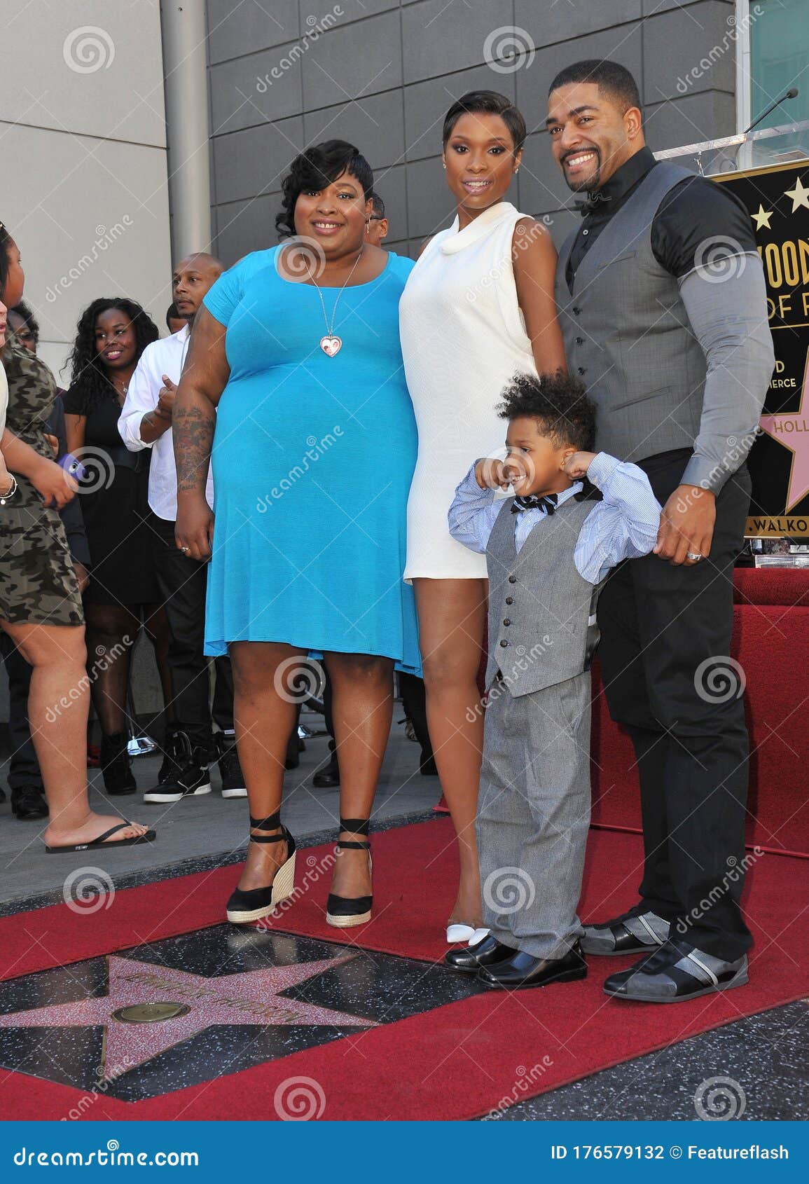 Jennifer Hudson David Otunga David Daniel Otunga Jr Julia Hudson Stock