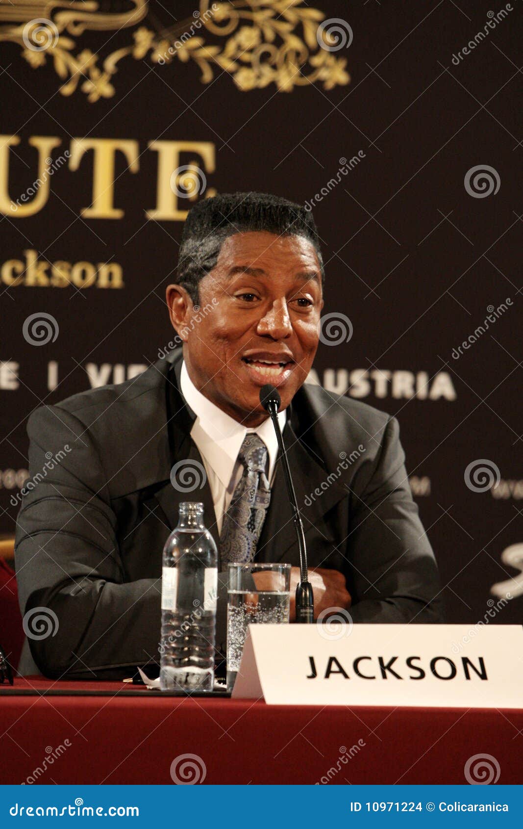 Jermaine Jackson editorial stock image. Image of deputy - 10971224