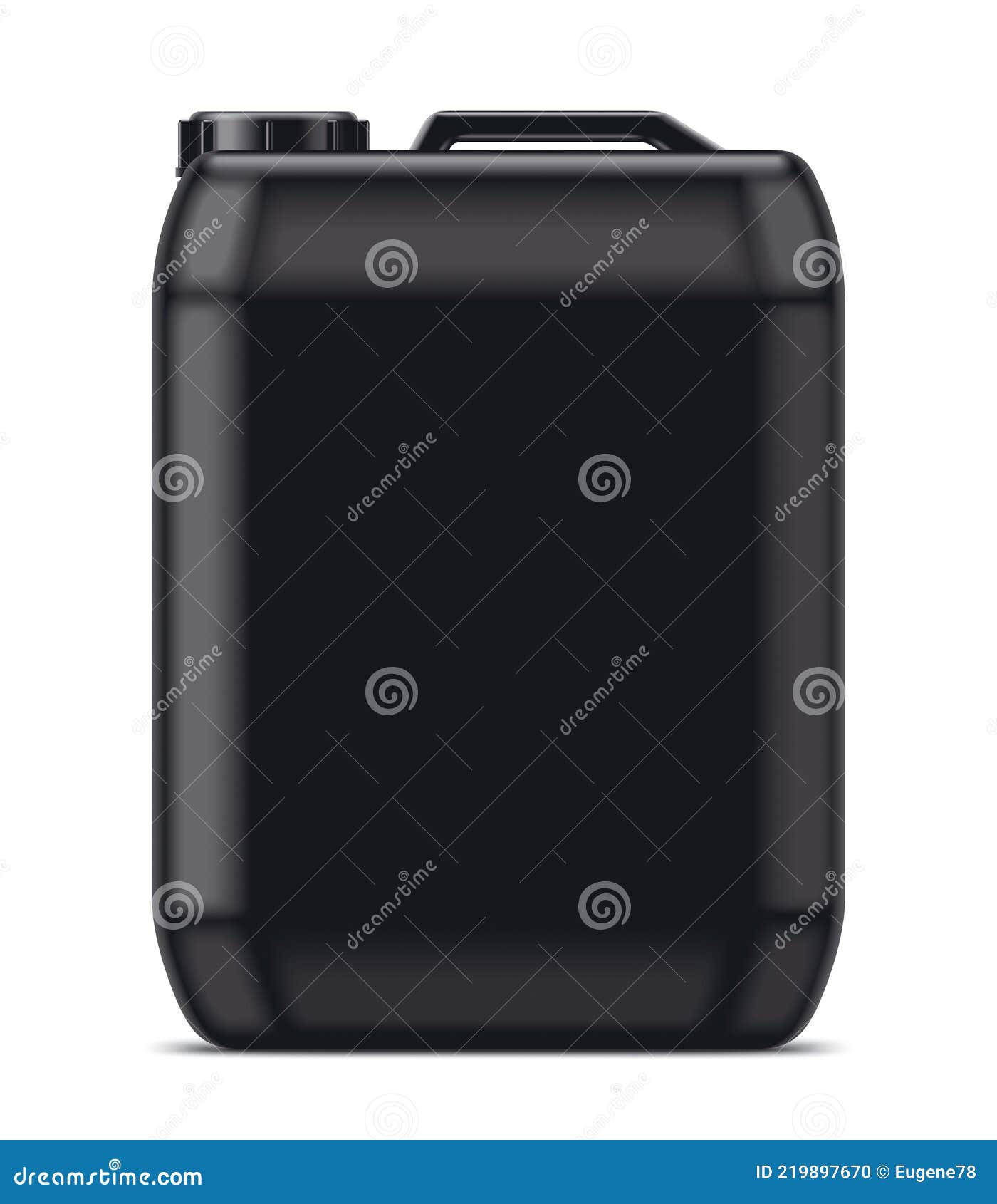 Download Jerry Can Mockup Stock Vector Illustration Of Object 219897670
