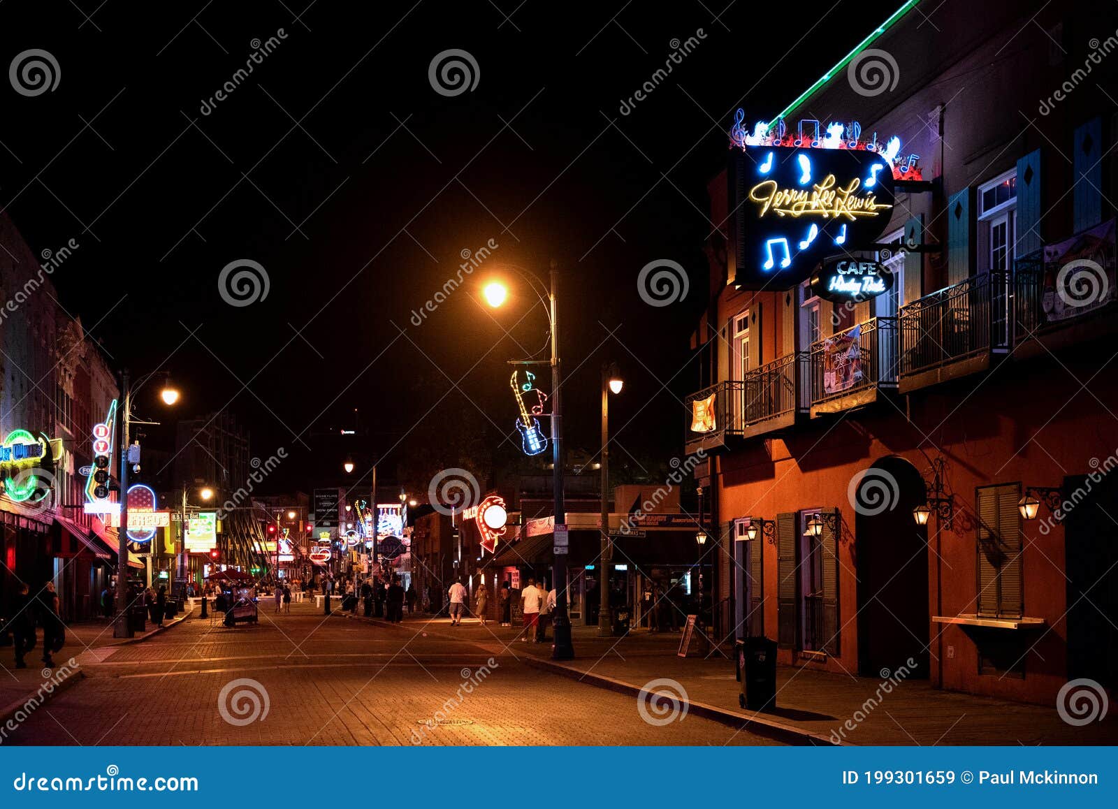 The Jerry Lee Lewis CafÃ© and Honky Tonk on Beale Street Editorial Stock  Image - Image of american, club: 199301659