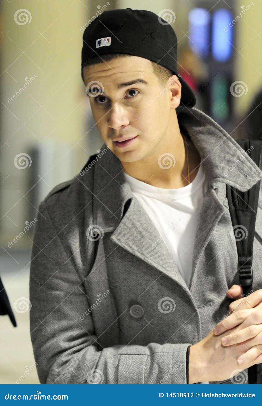 Jersey Shore Actor Vinny at LAX Editorial Photography Image of